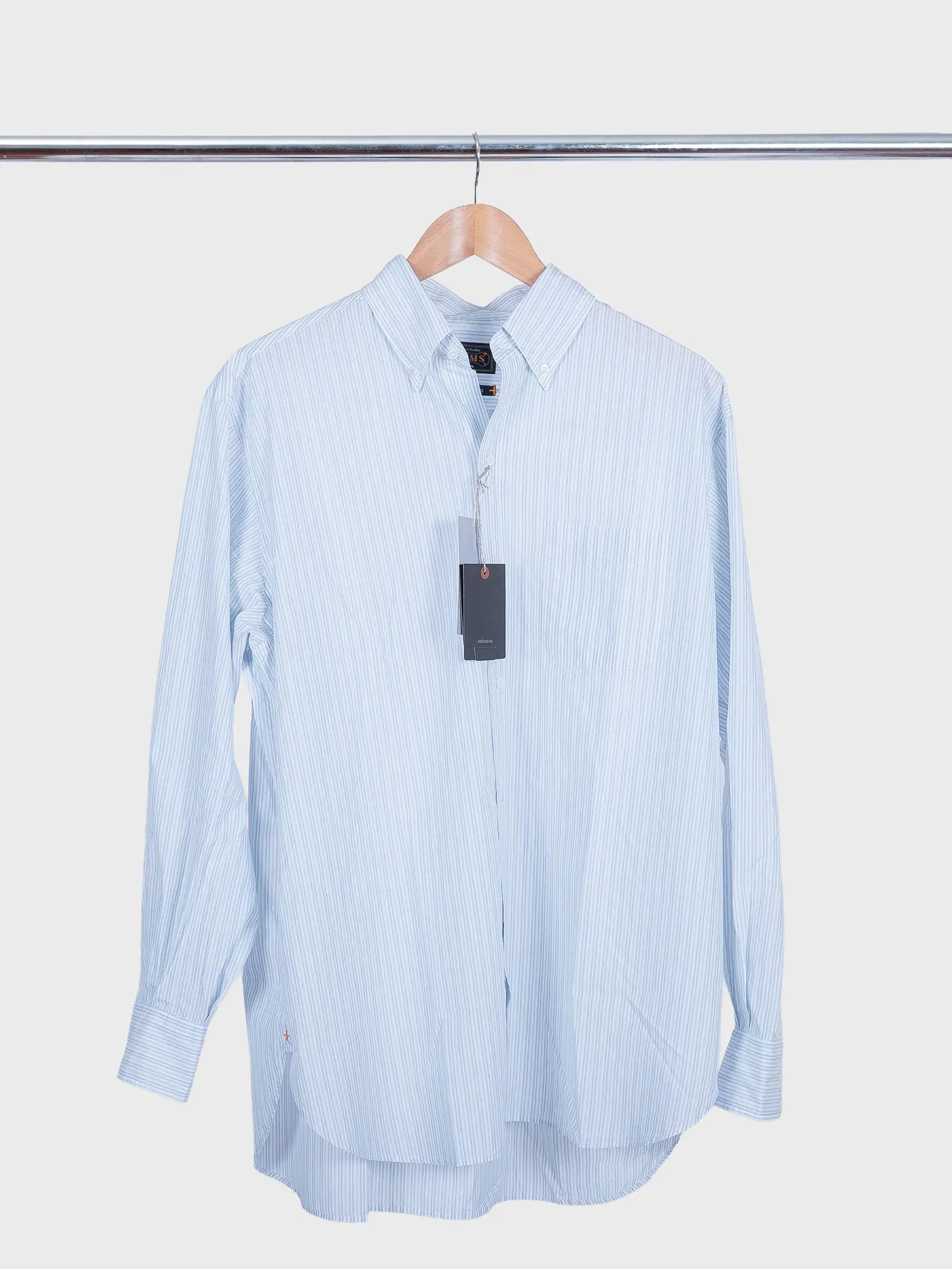 B.D. Classic-fit 160/2 Broad Stripe 01