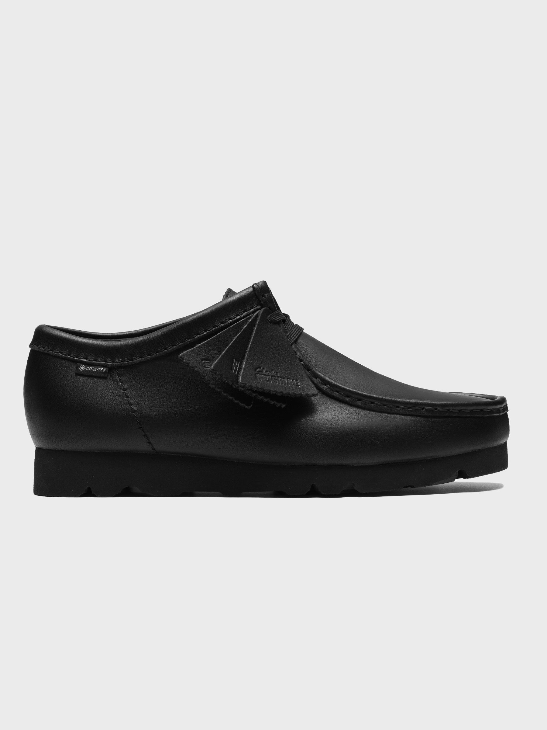Wallabee GORE-TEX Black Black Leather
