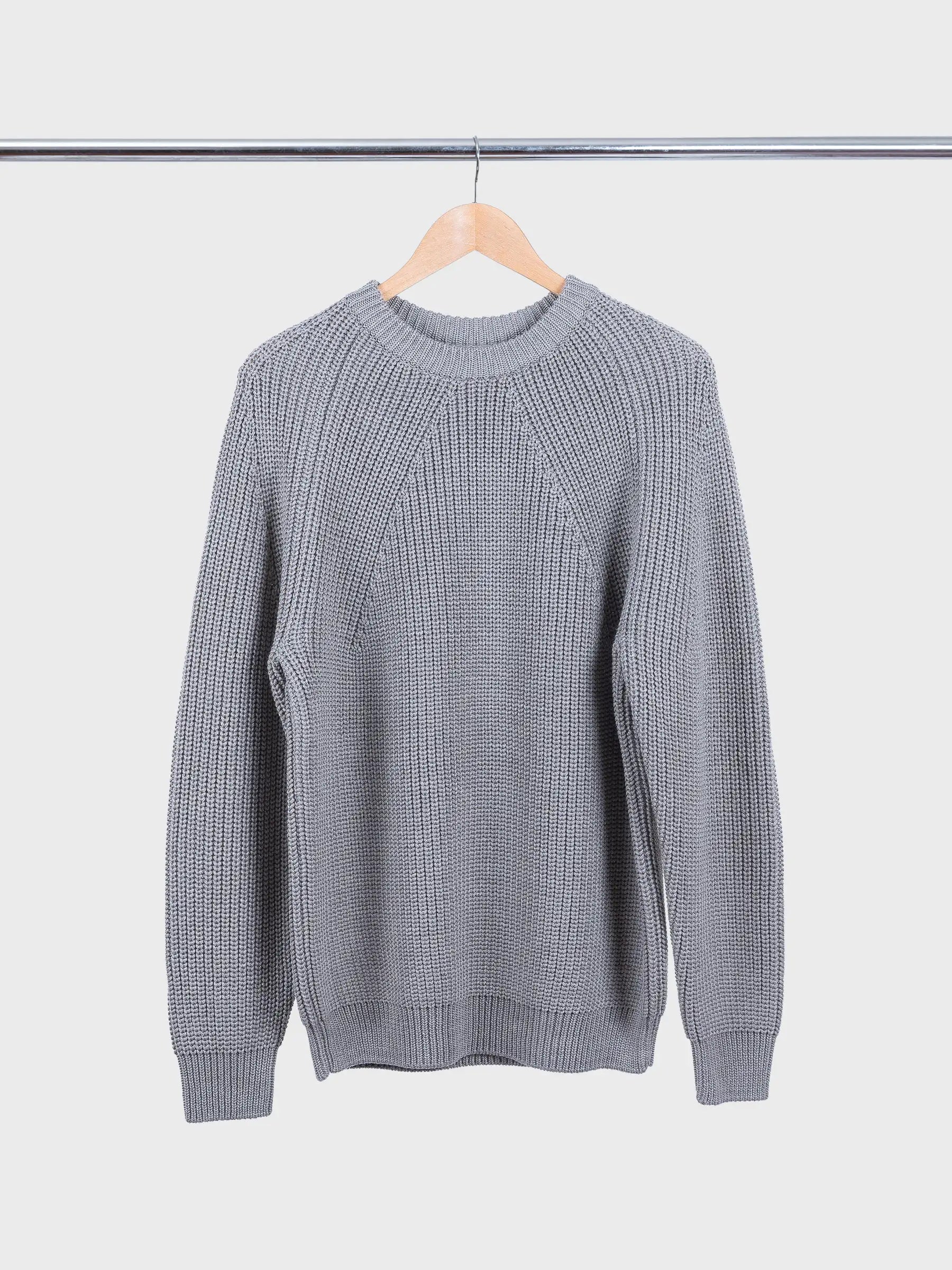 Signature Crew Neck Melange Brown