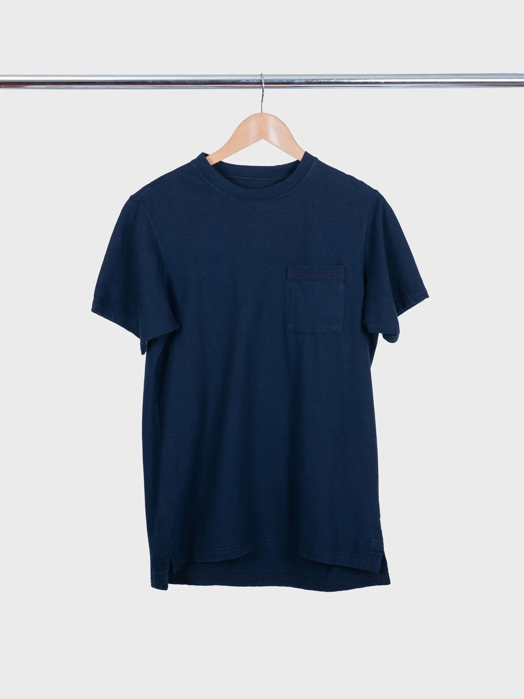Cotton Hemps SS T-Shirt Navy