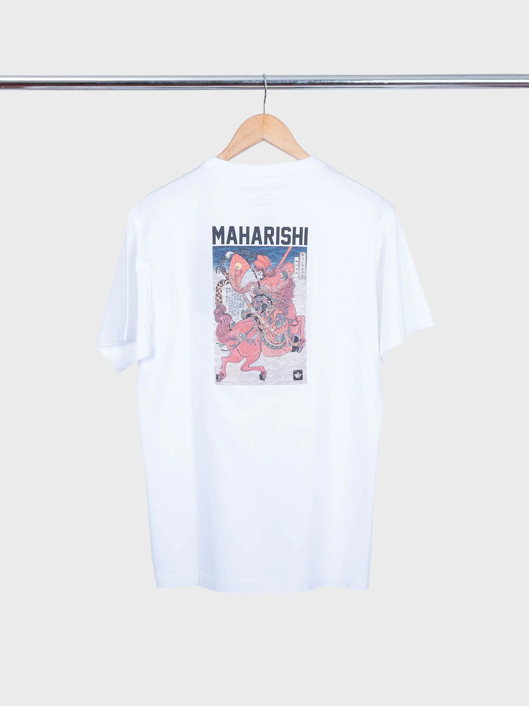 Lu Fang Horse Rider T-Shirt White