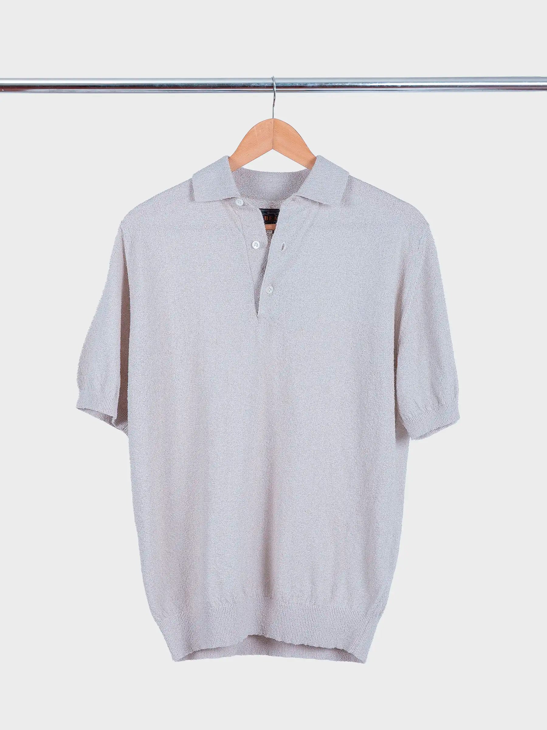 Polo Boucle Beige