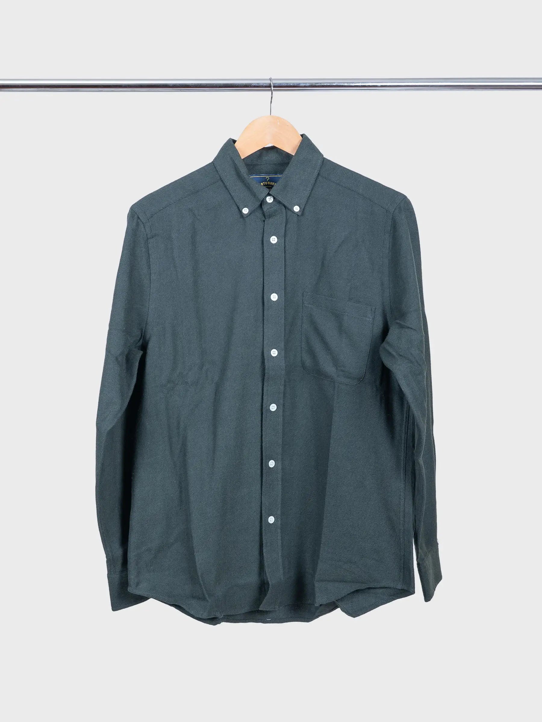 Teca Button Down 2.0 Forest Green