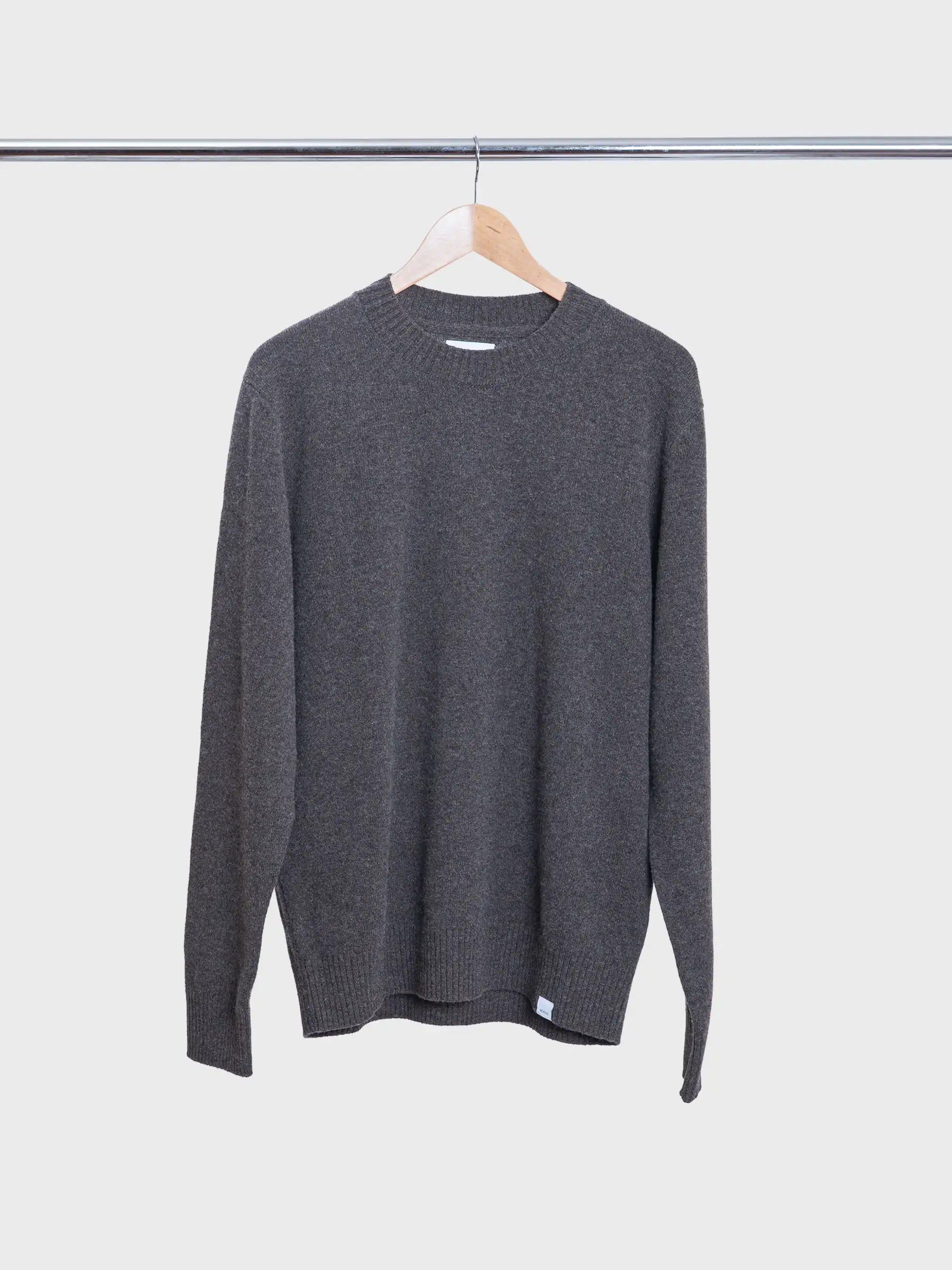 Standard Merino Lambswool Sweater Heathland Brown