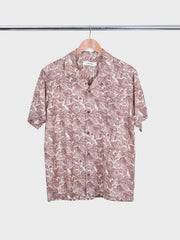Crammond Shirt Landscape Print Brown