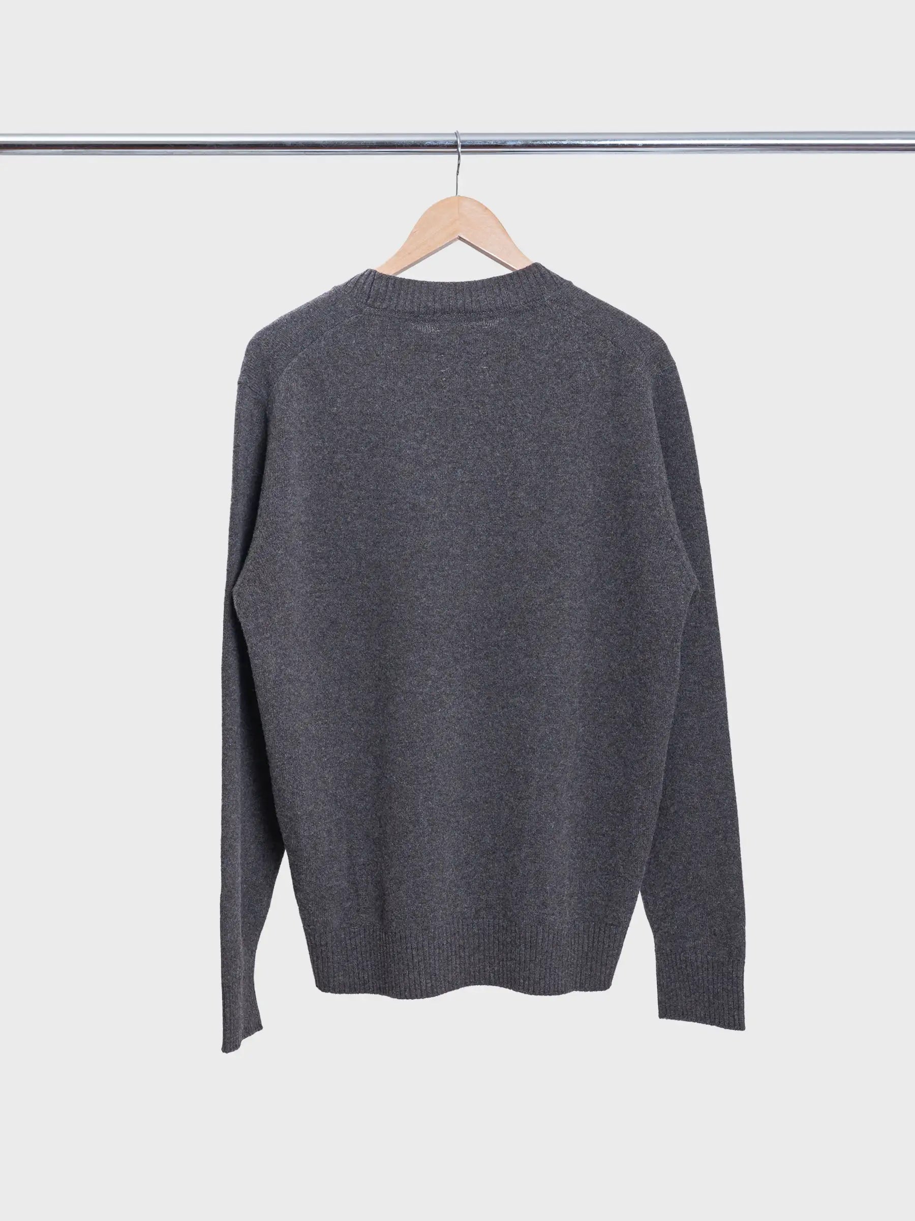 Standard Merino Lambswool Sweater Heathland Brown
