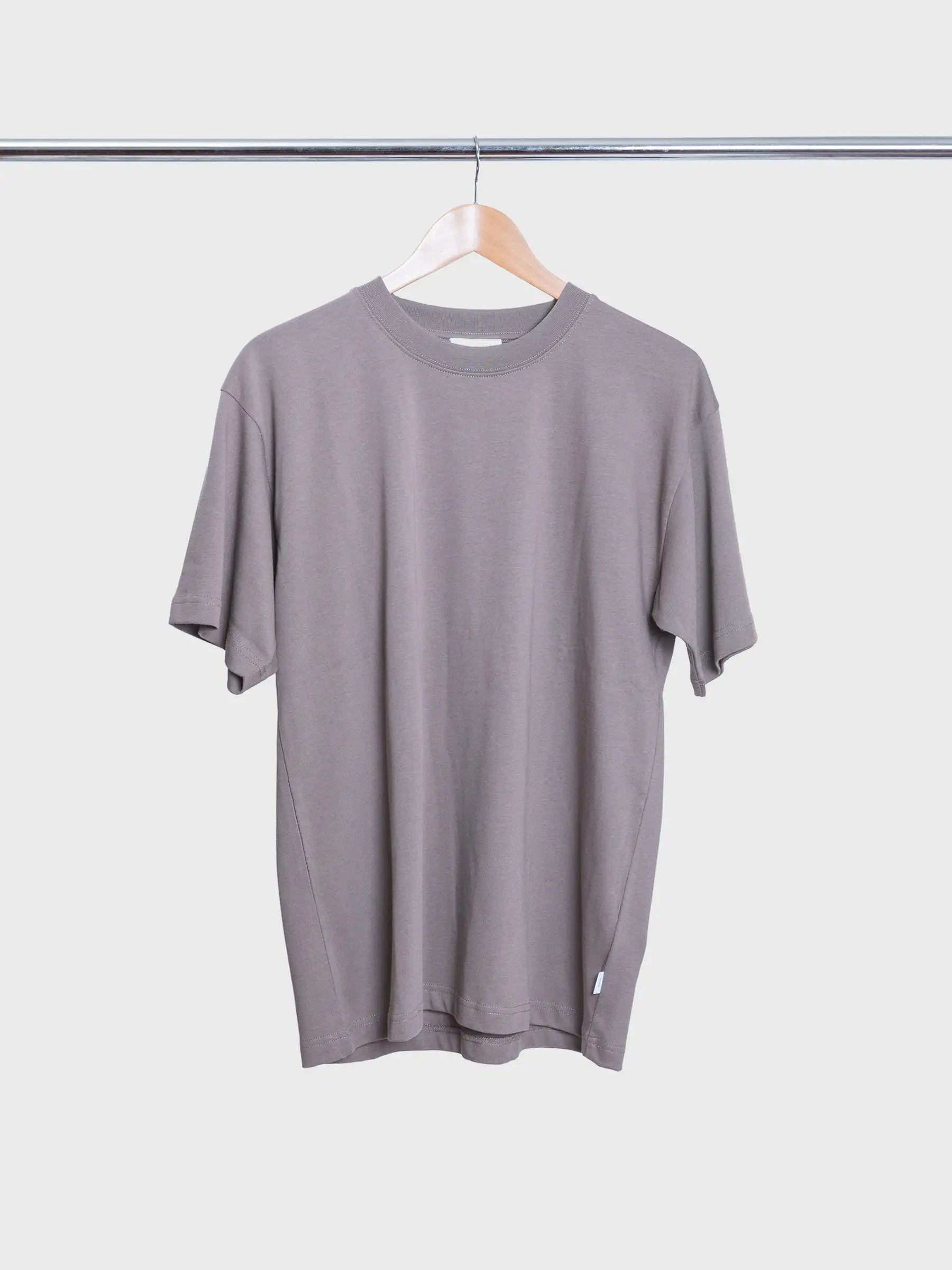 Standard Heavy Loose T-shirt Walnut