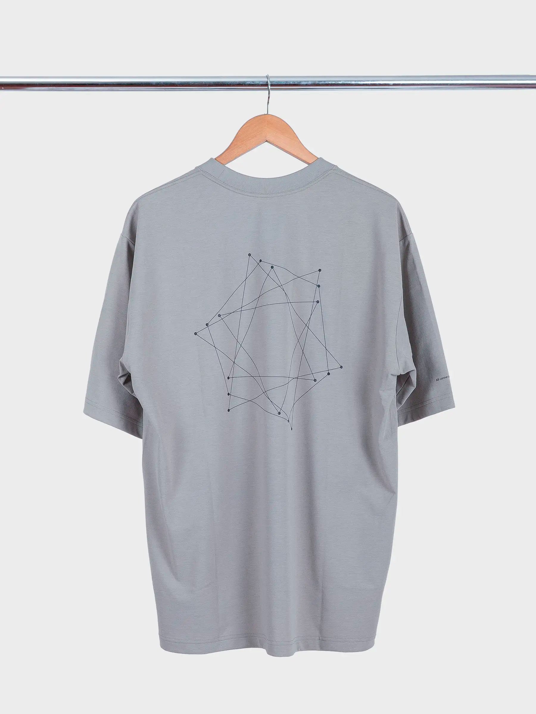 Graphic T-shirt Oak Beige