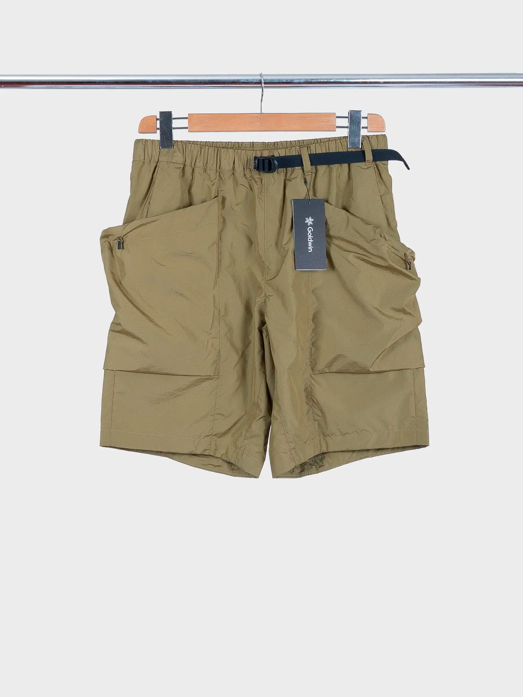 Ripstop Shorts Olive Yellow