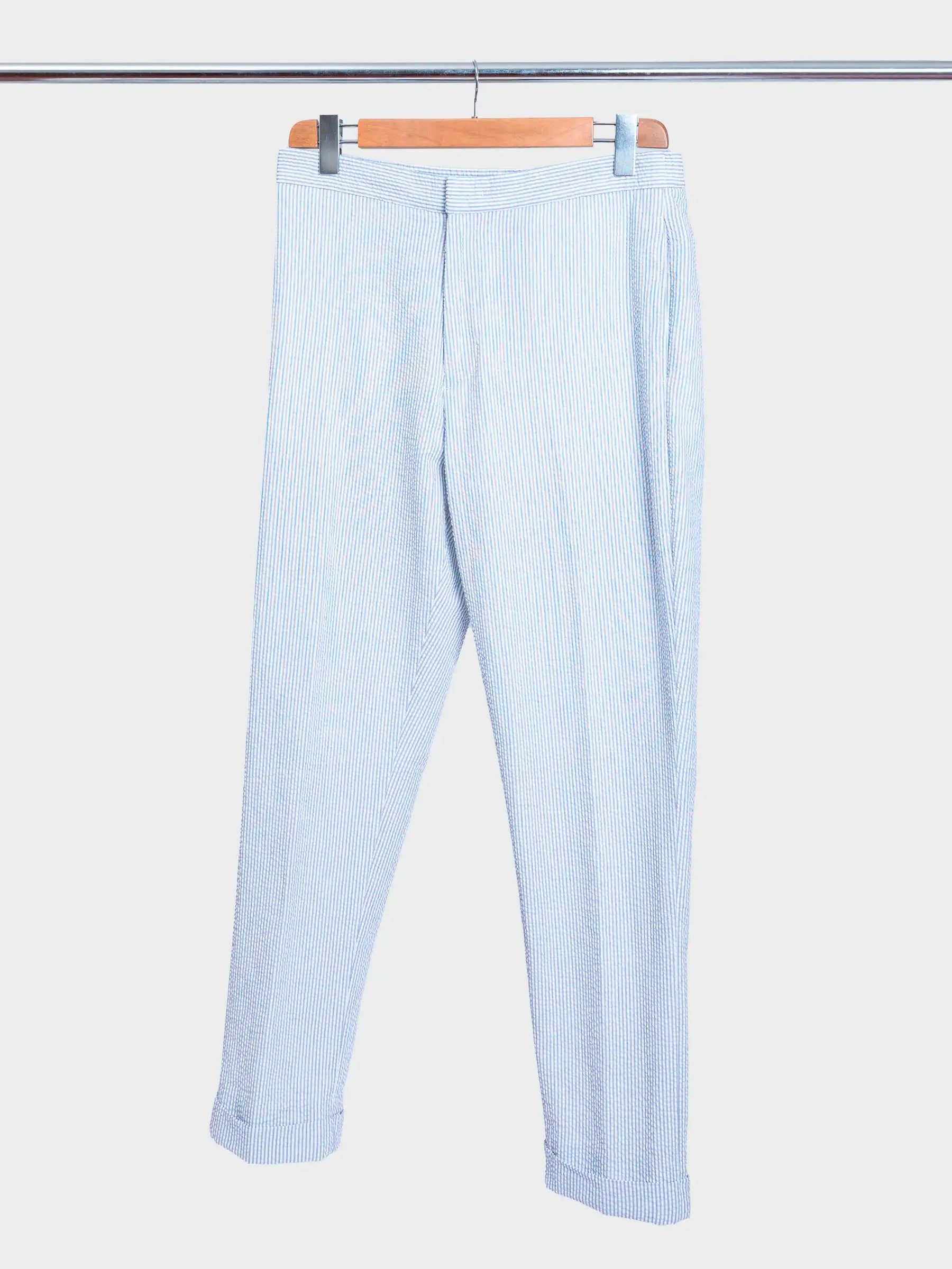Joseph pants Stripes White Grey