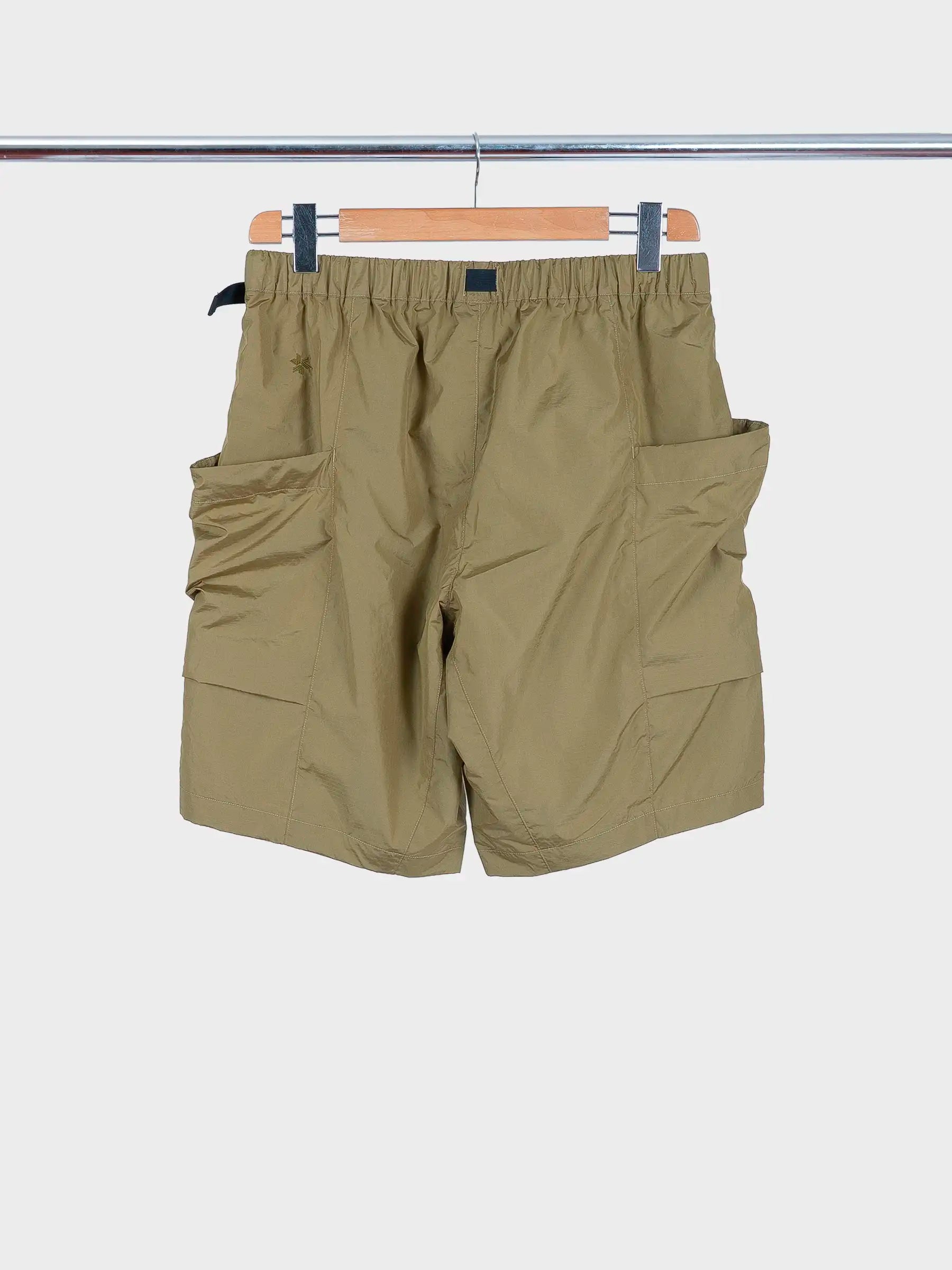 Ripstop Shorts Olive Yellow
