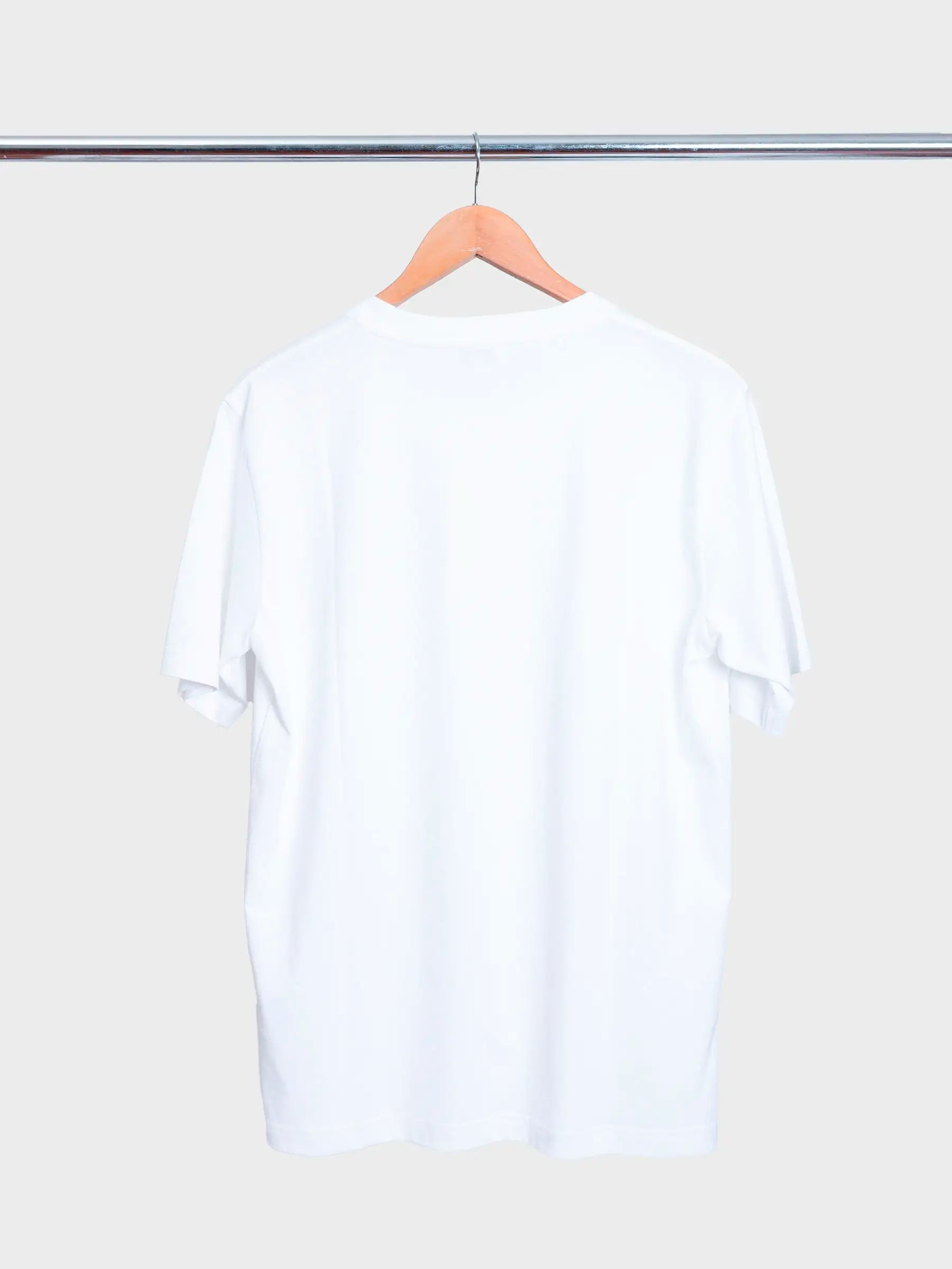 Johannes Organic Norse Logo Print T-Shirt White
