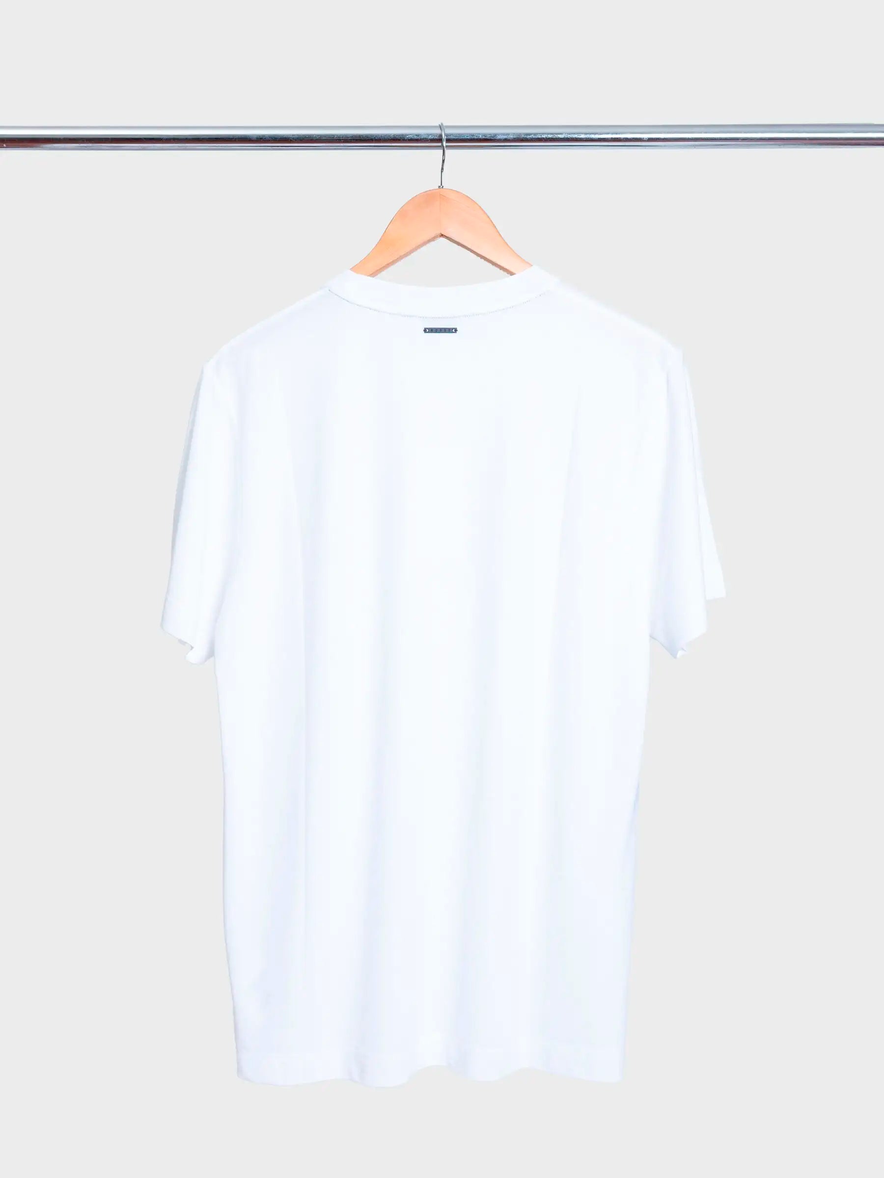 Jakob Cotton Crepe T-Shirt White