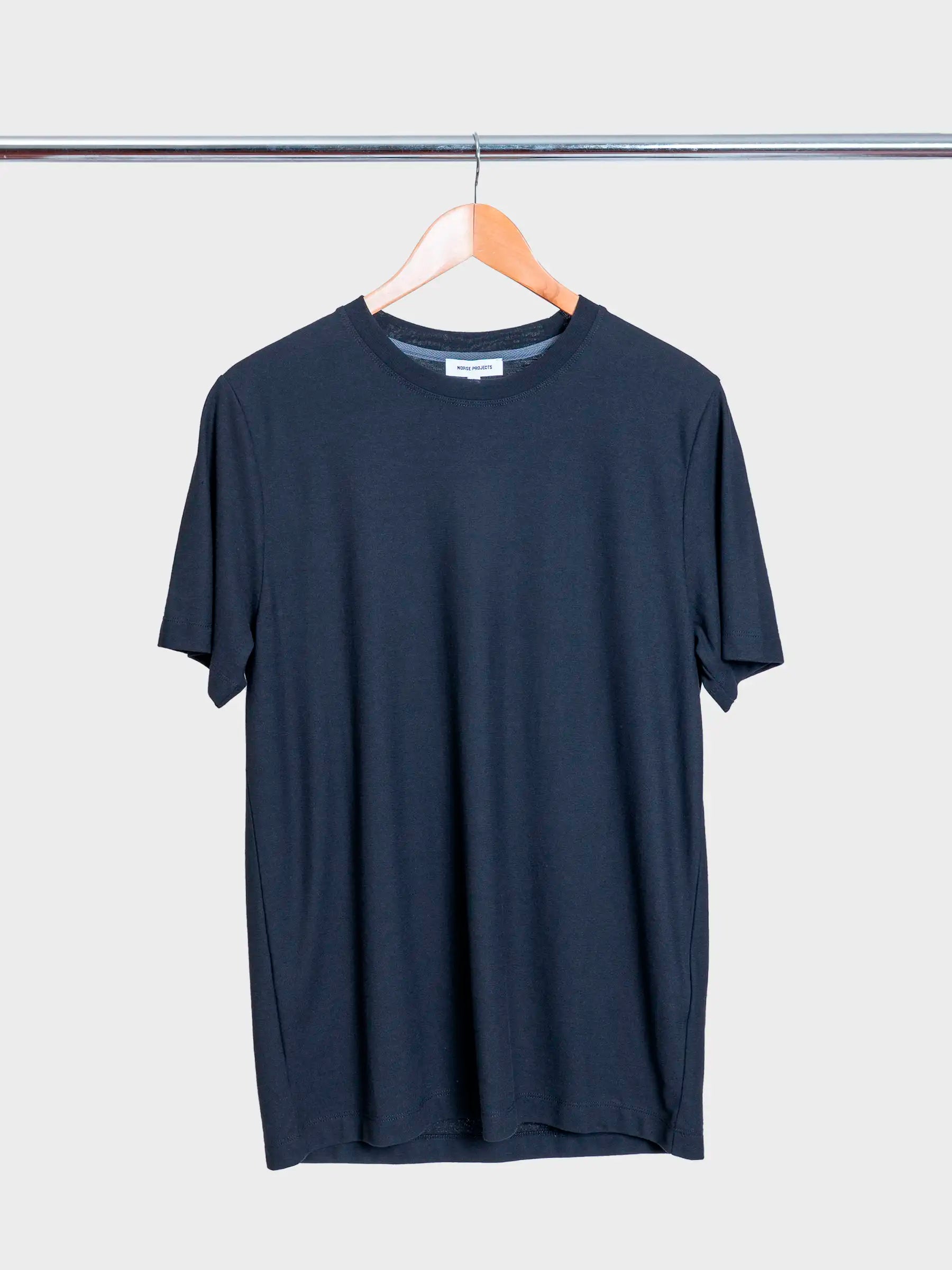 Jakob Cotton Crepe T-Shirt Black