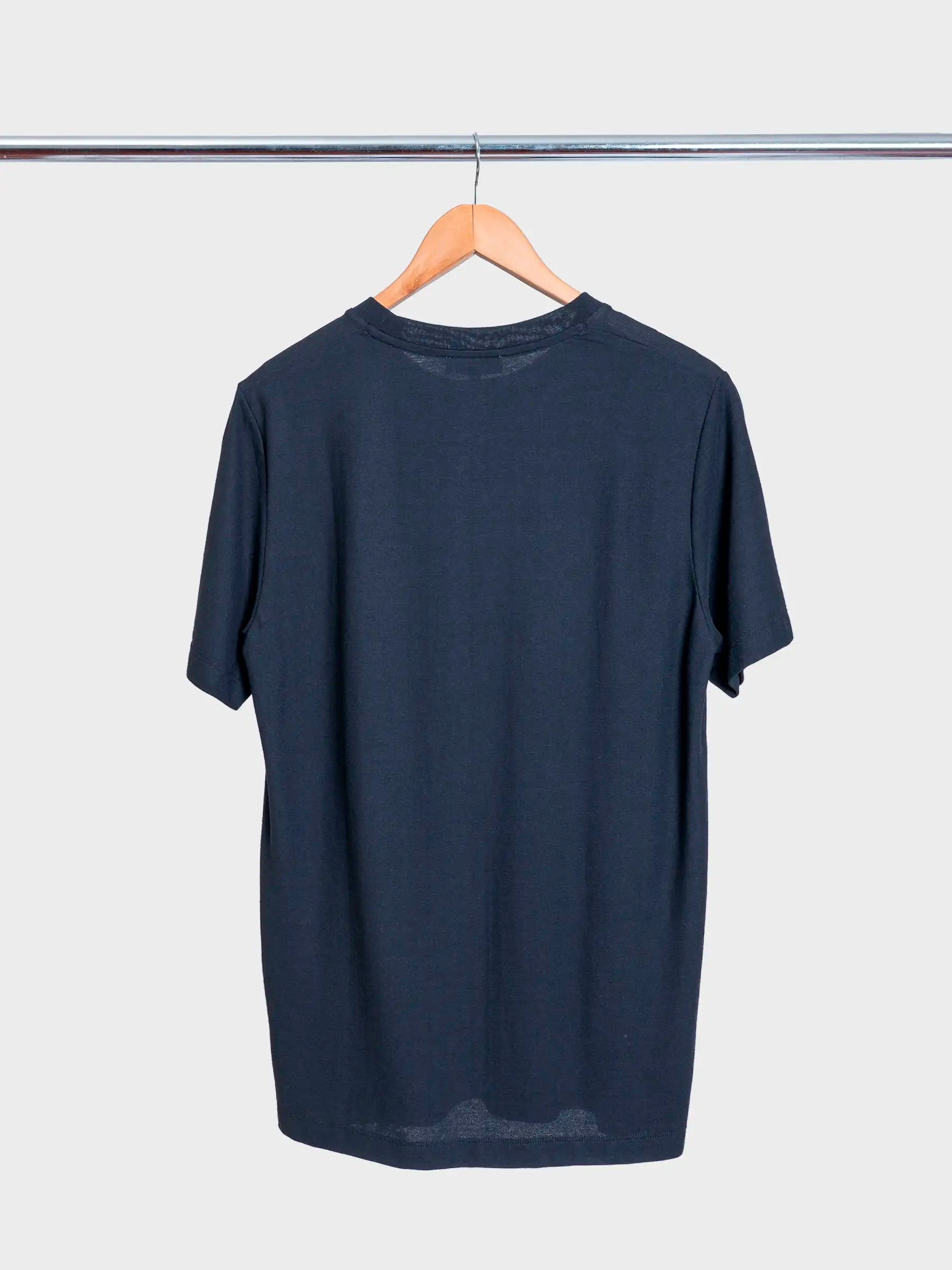 Jakob Cotton Crepe T-Shirt Black