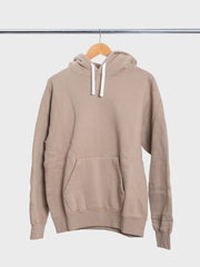 Japanese Cotton Hoodie Khaki