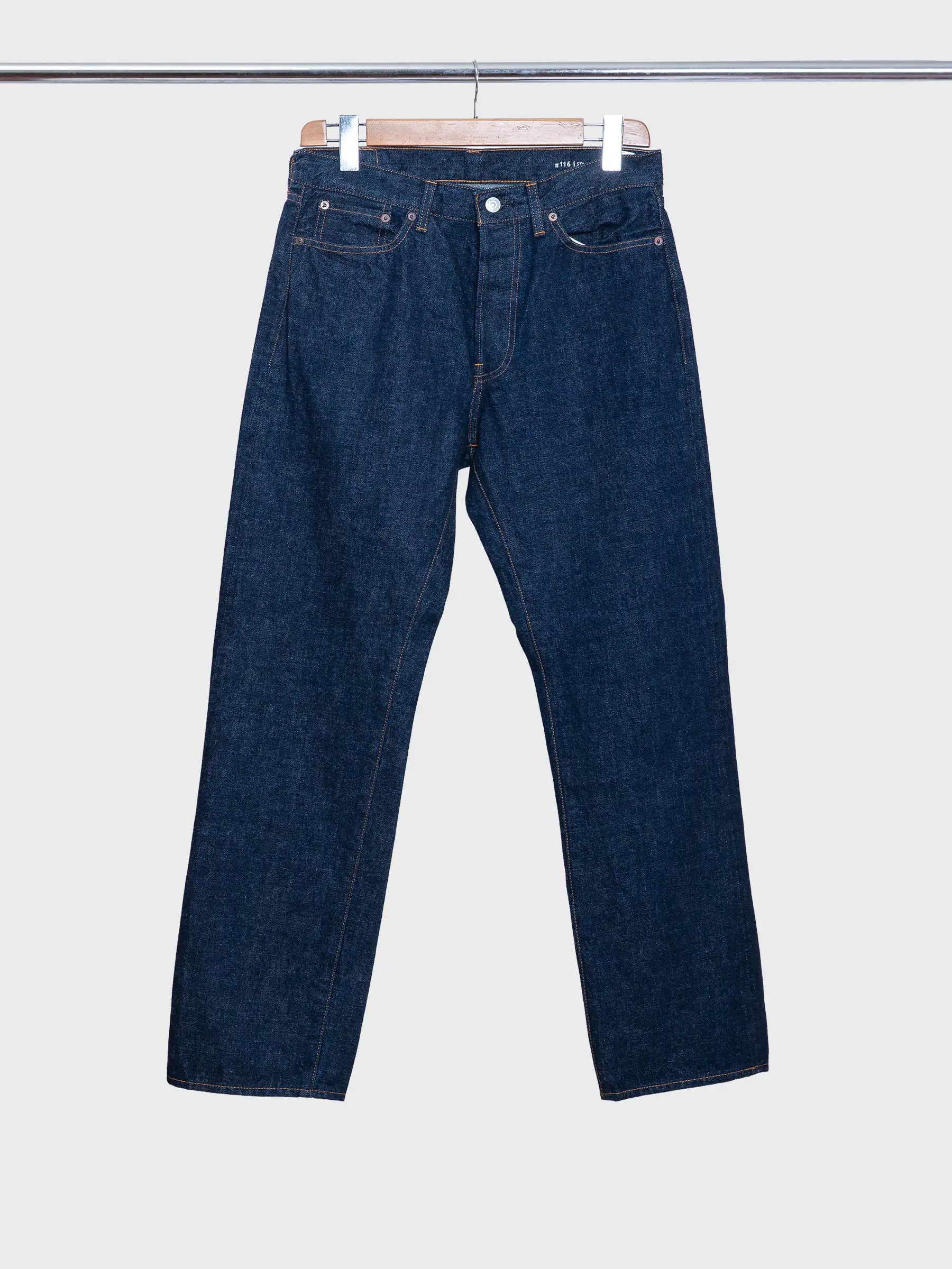 1160w Jeans Type Standard One Wash Indigo