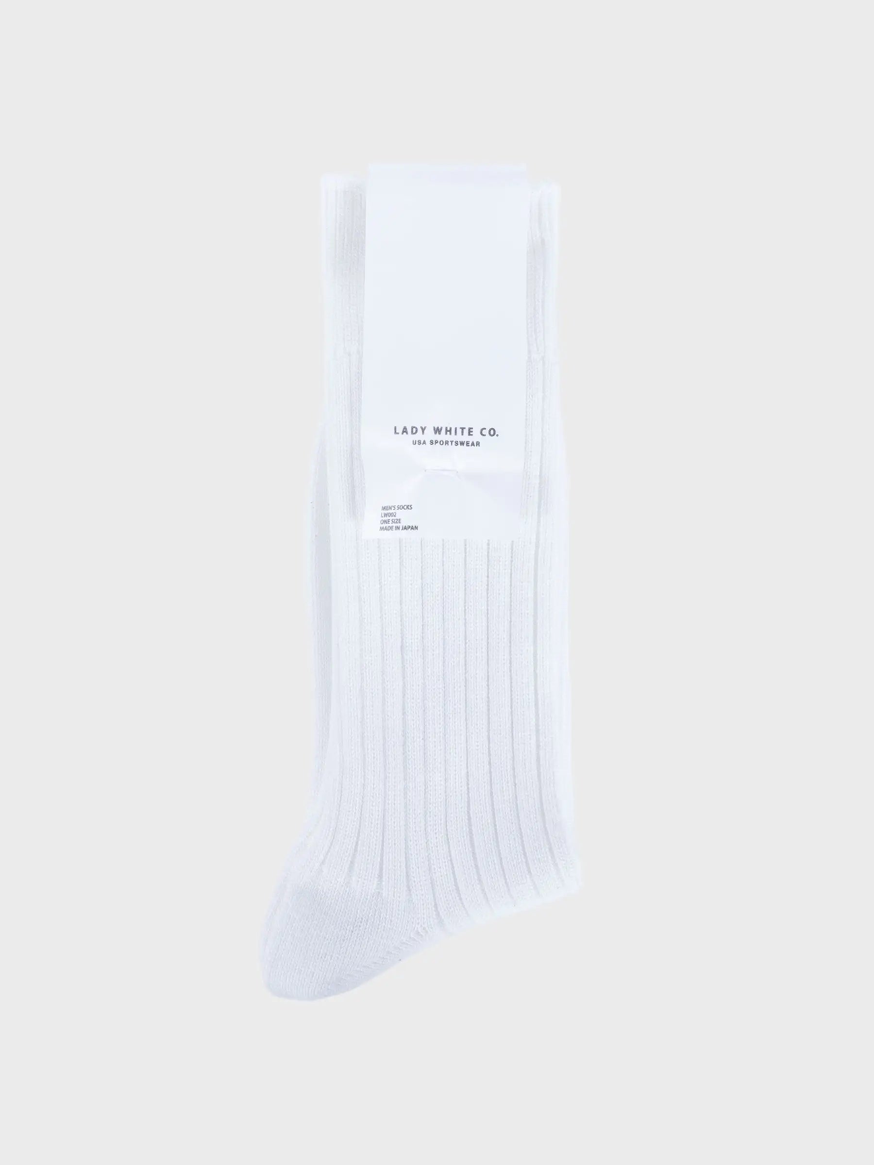 LW-C-Sock-White