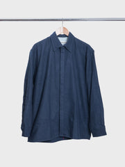 Chemise Shadow Barrow Navy