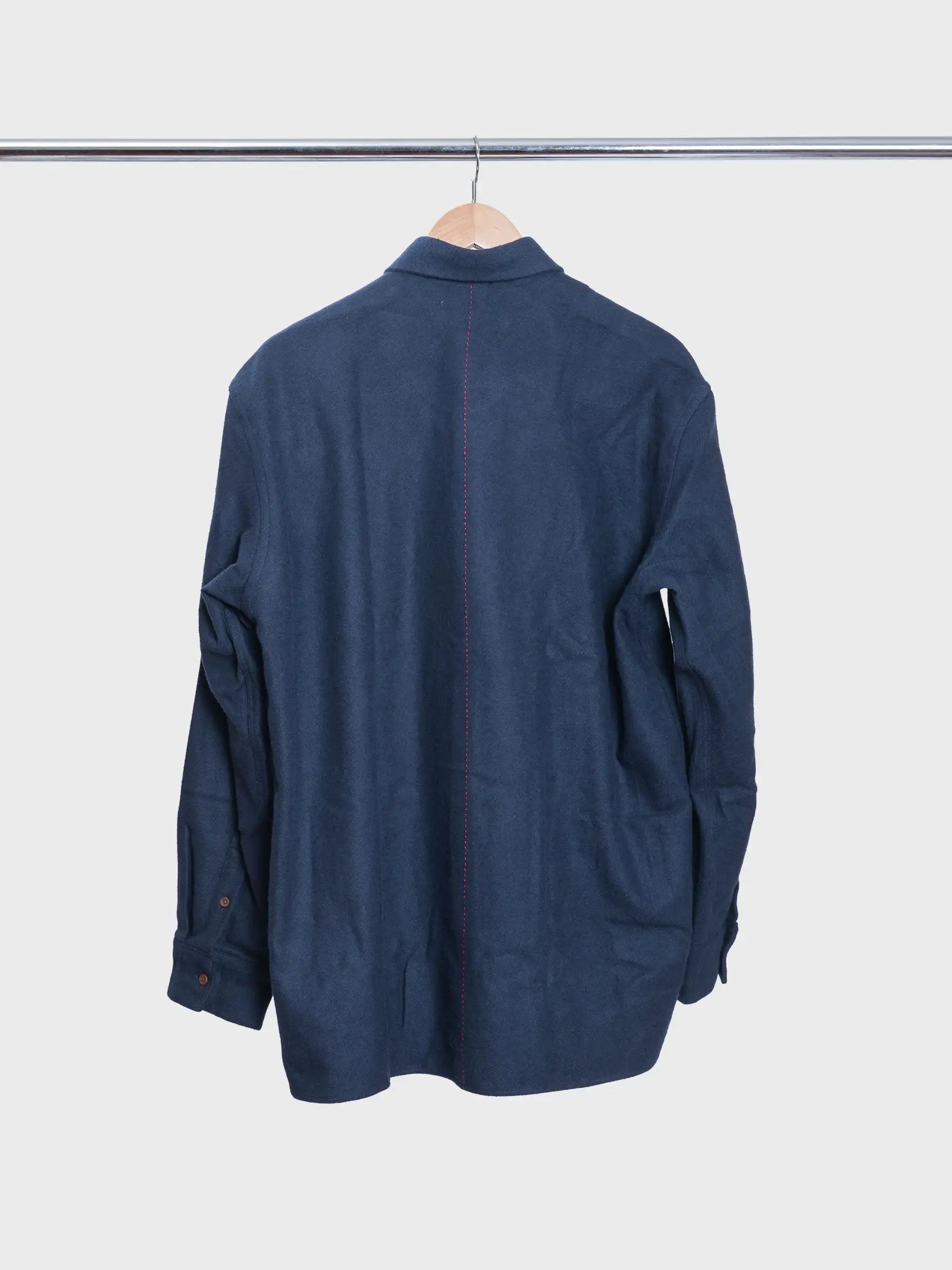 Chemise Shadow Barrow Navy