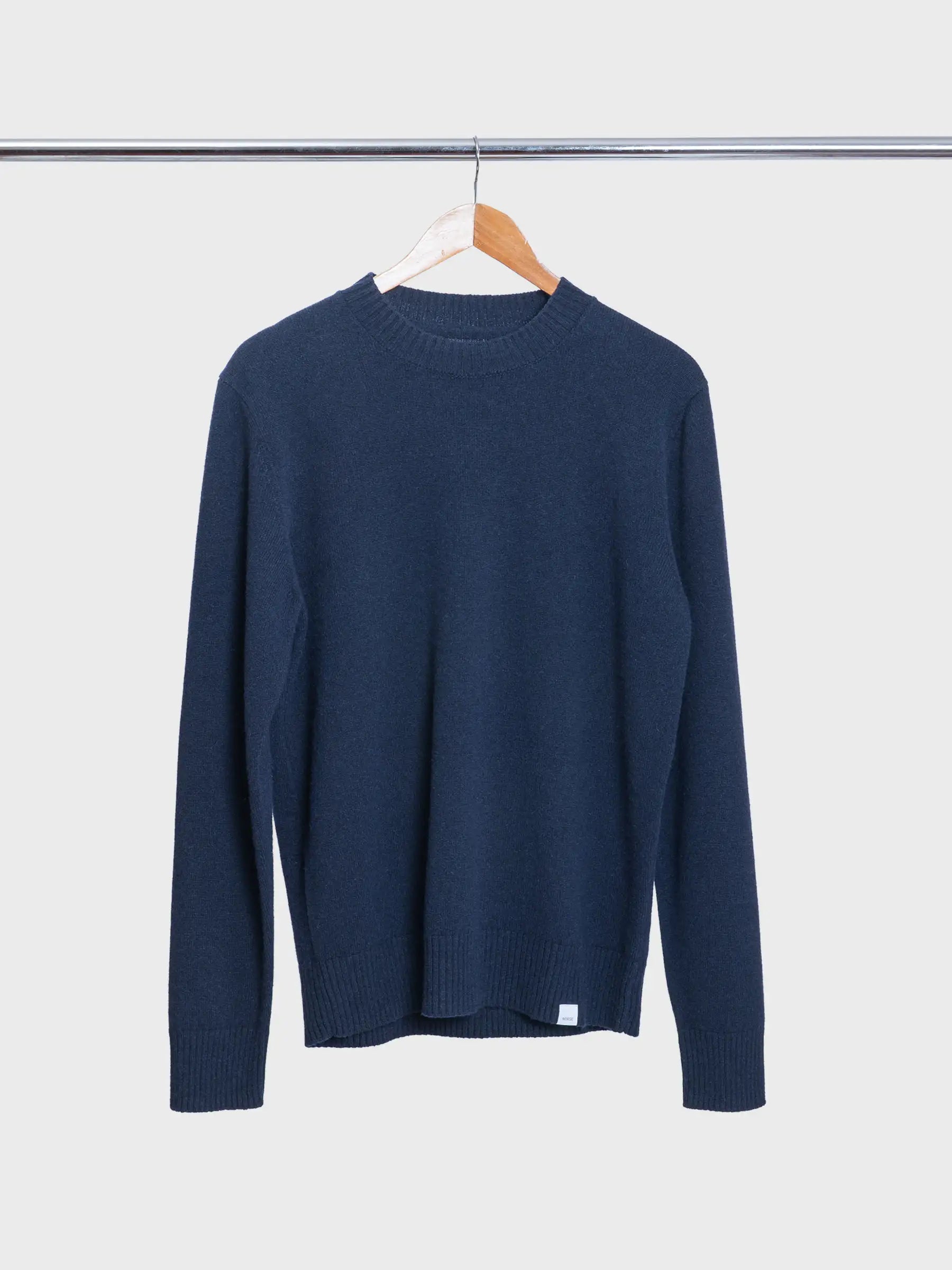 Standard Merino Lambswool Sweater Dark Navy