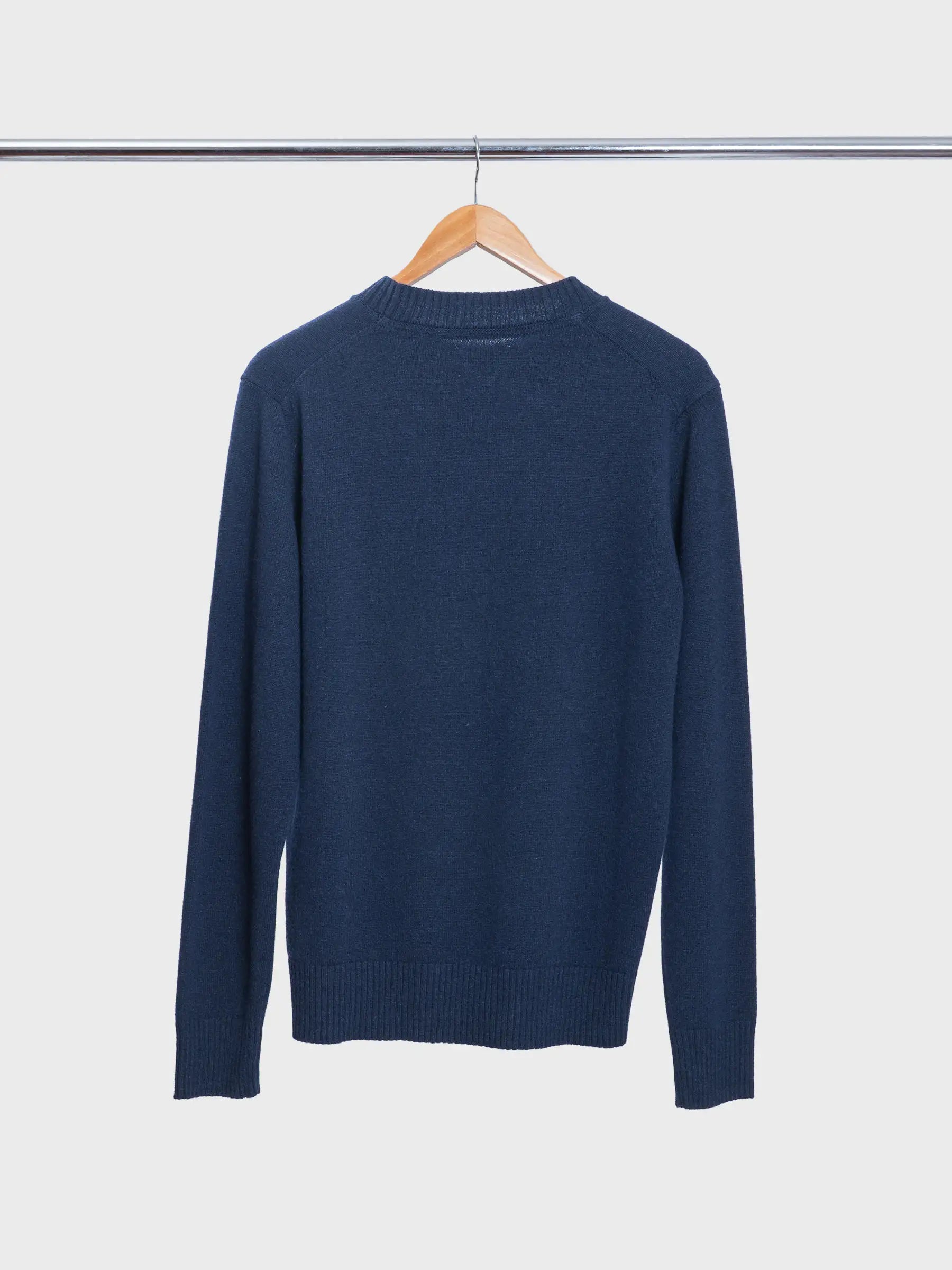 Standard Merino Lambswool Sweater Dark Navy