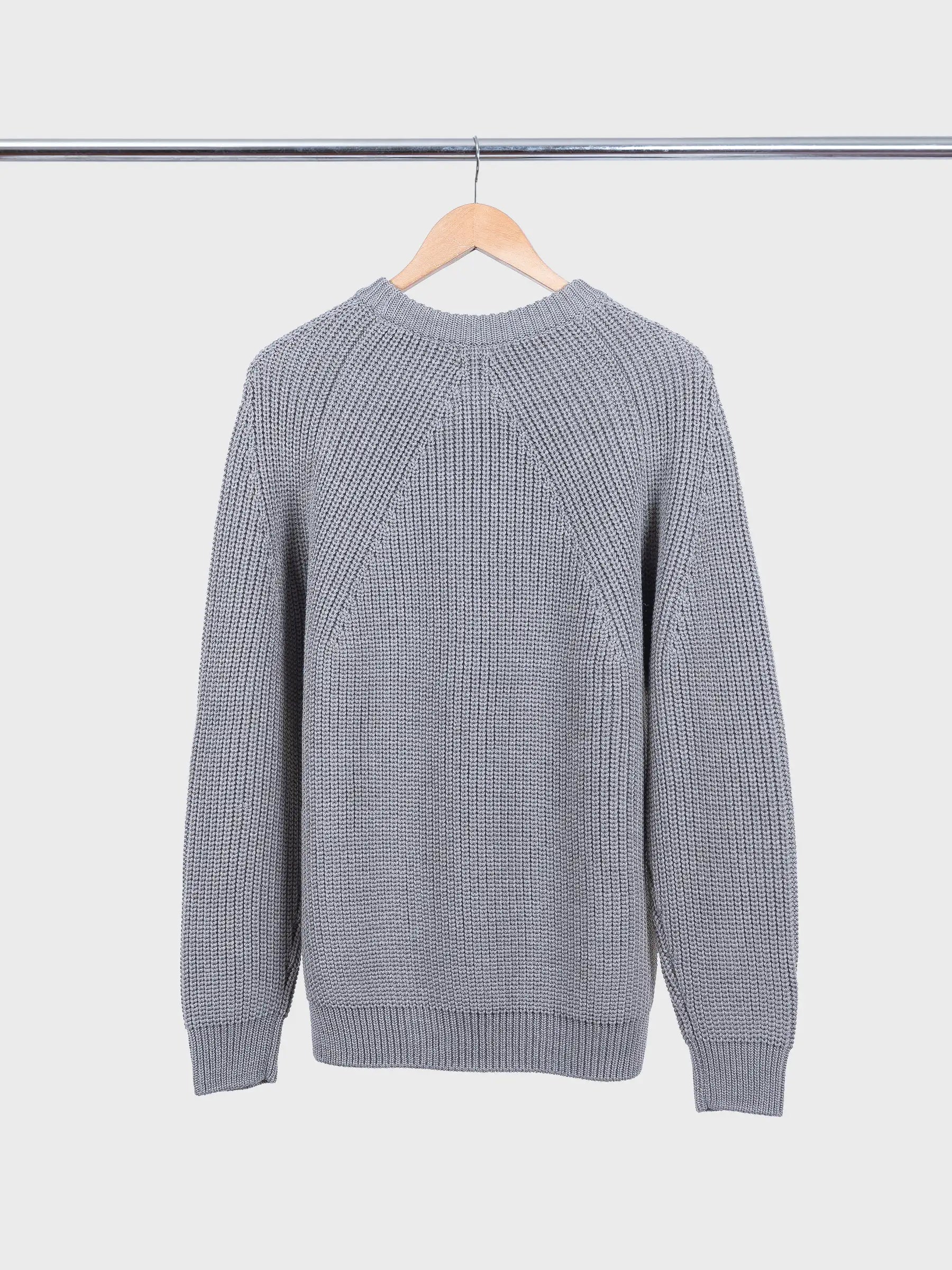 Signature Crew Neck Melange Brown