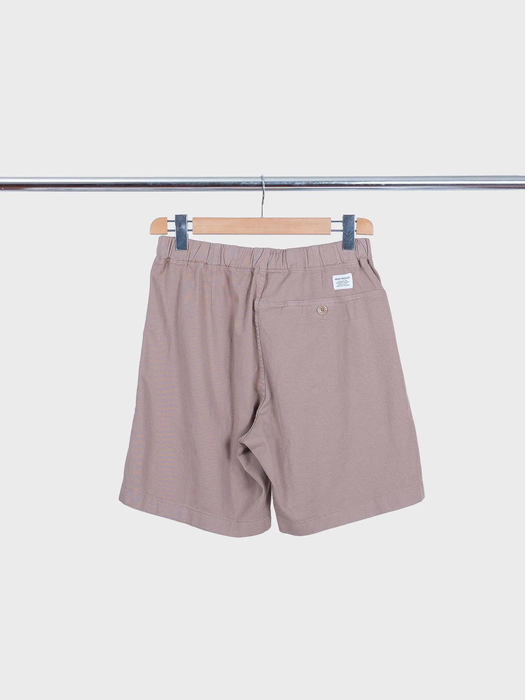 Trysil regular Organic Stretch Twill Short Utility Khaky
