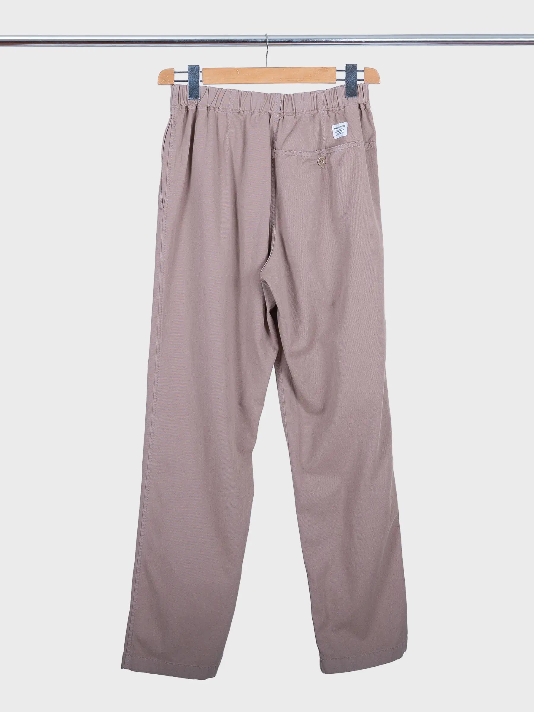 Trysil regular Organic Stretch Twill Trouser Utility Khaky
