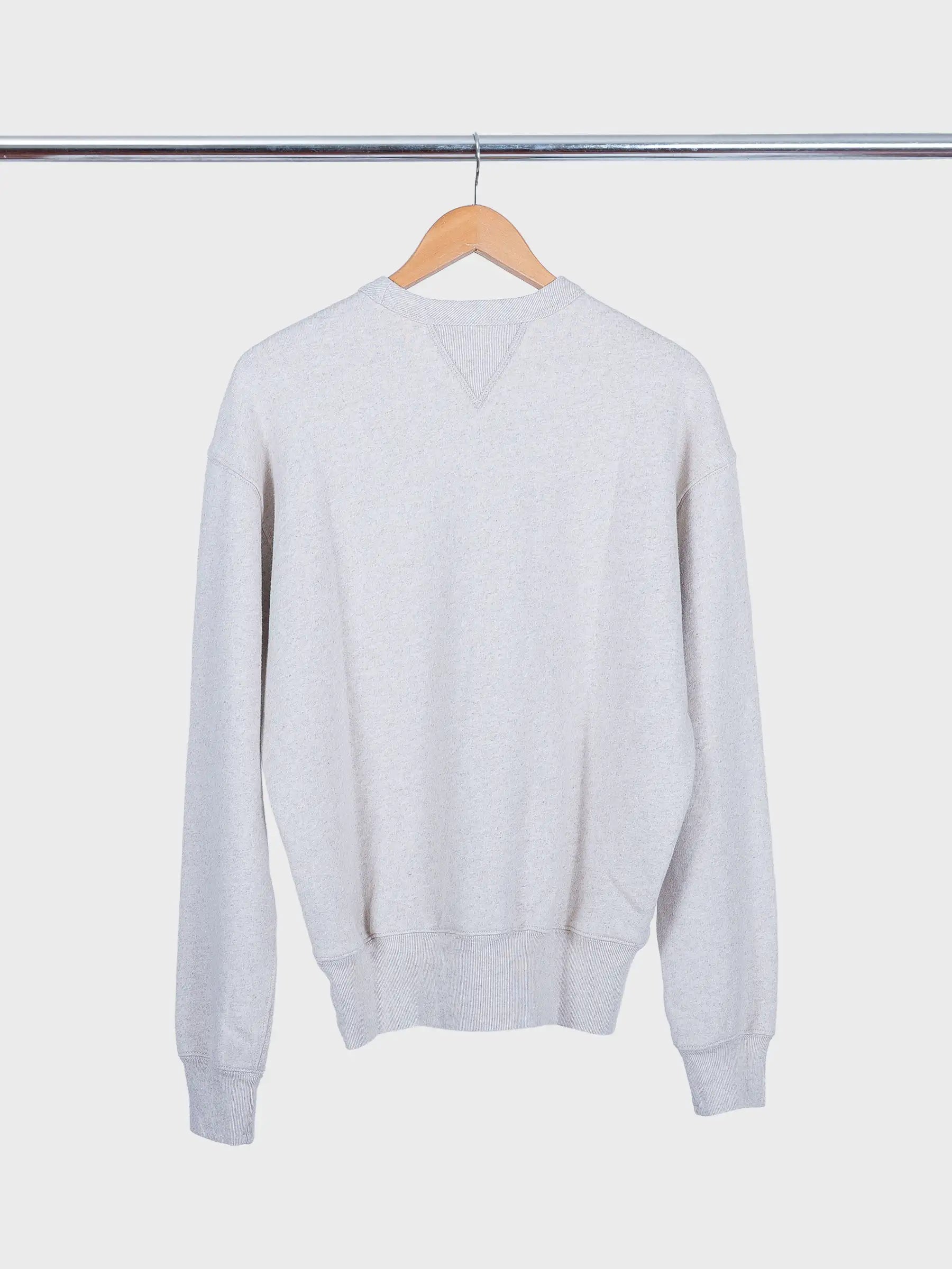 Kulhuse Cotton Linen Loopback Sweatshirt Natural