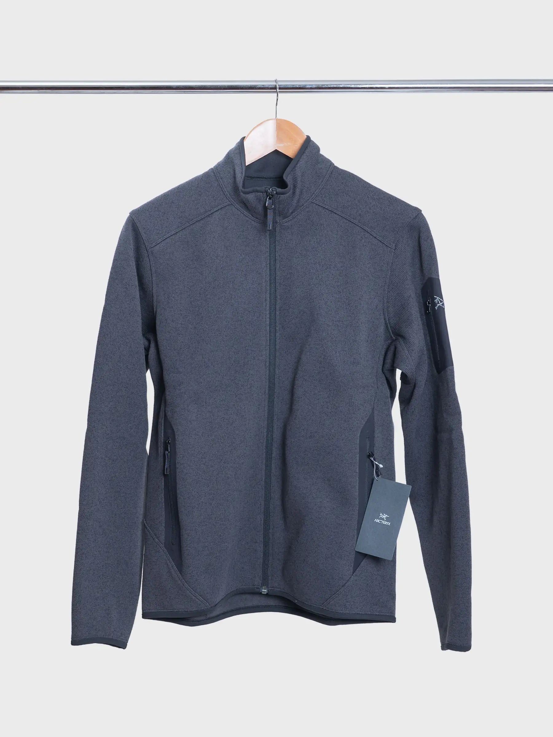 Covert Cardigan Black Heather