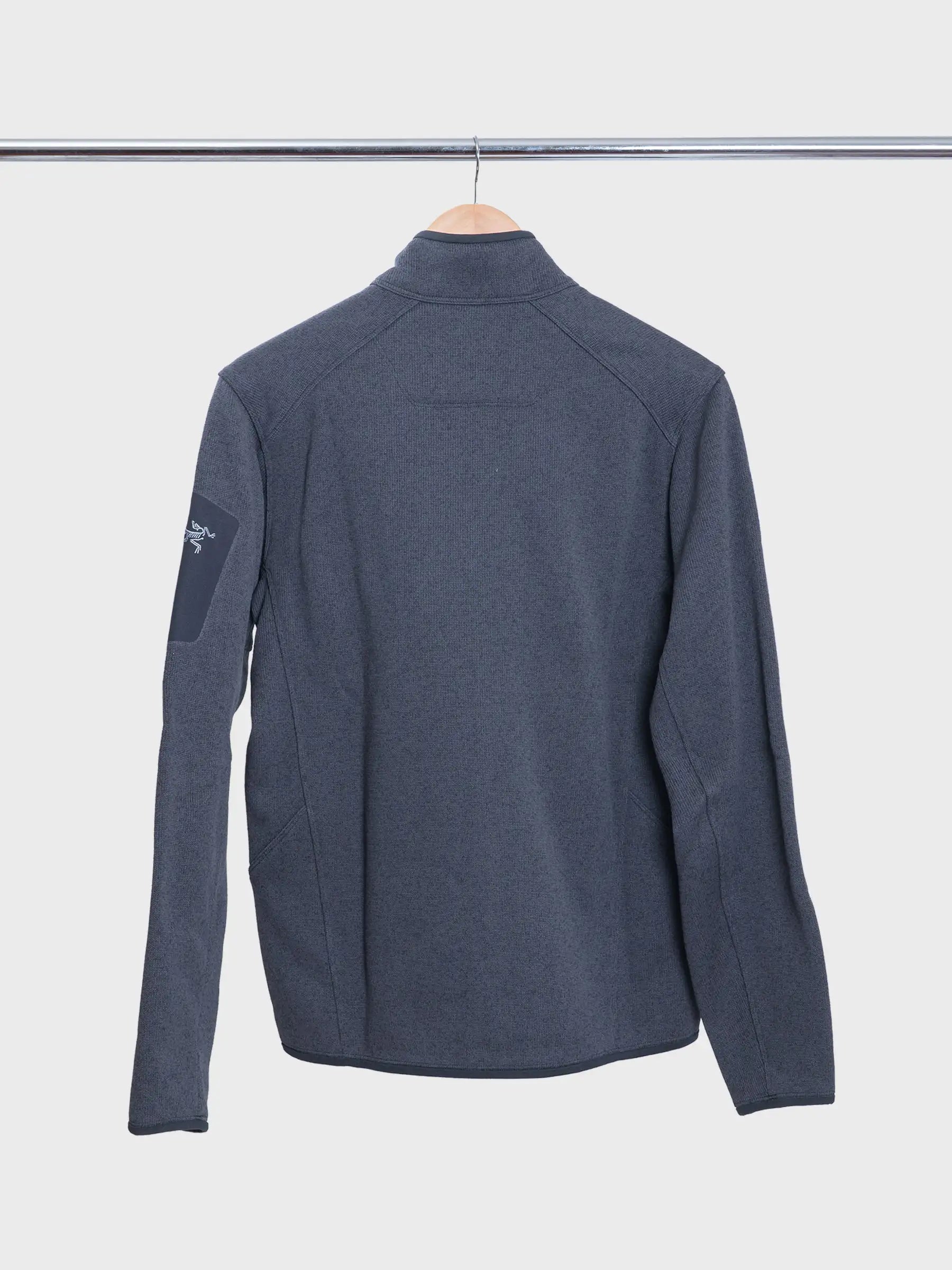 Covert Cardigan Black Heather