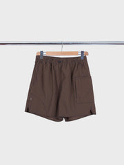 Orion Short Micro Check Off Black Ginger