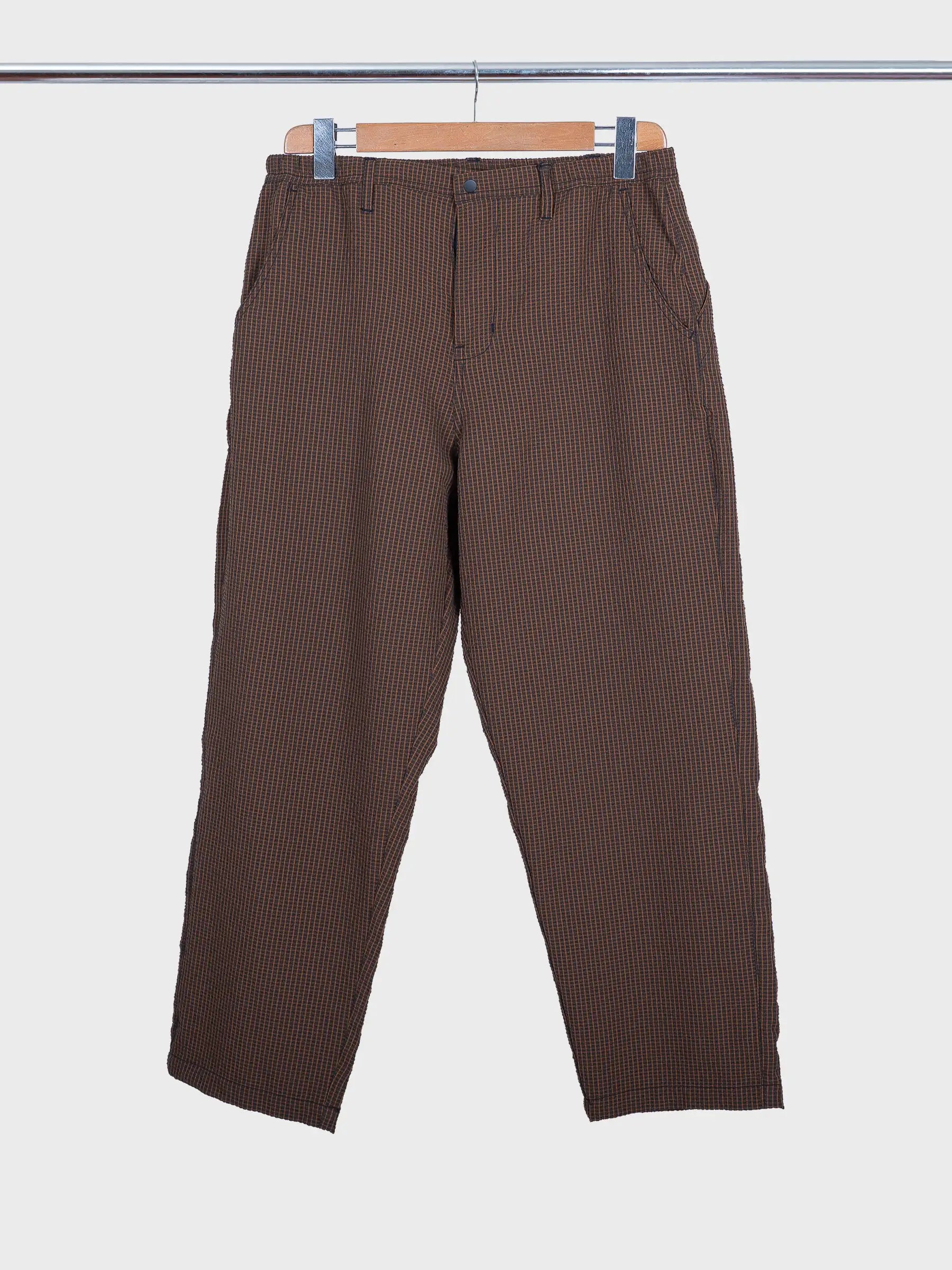 Magnet Pant Micro Check Off Black Ginger