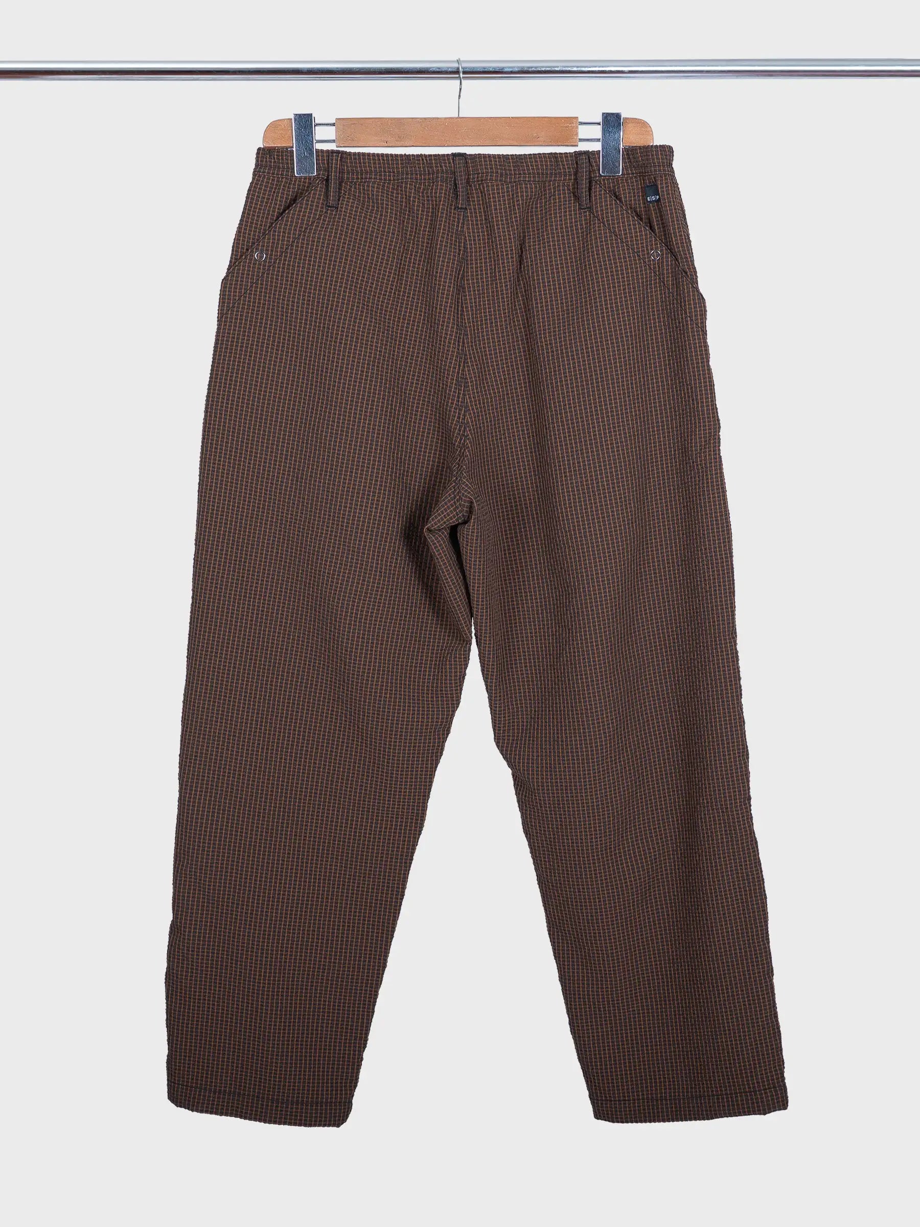Magnet Pant Micro Check Off Black Ginger