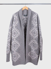 Gown Native Pattern Jacquard Beige