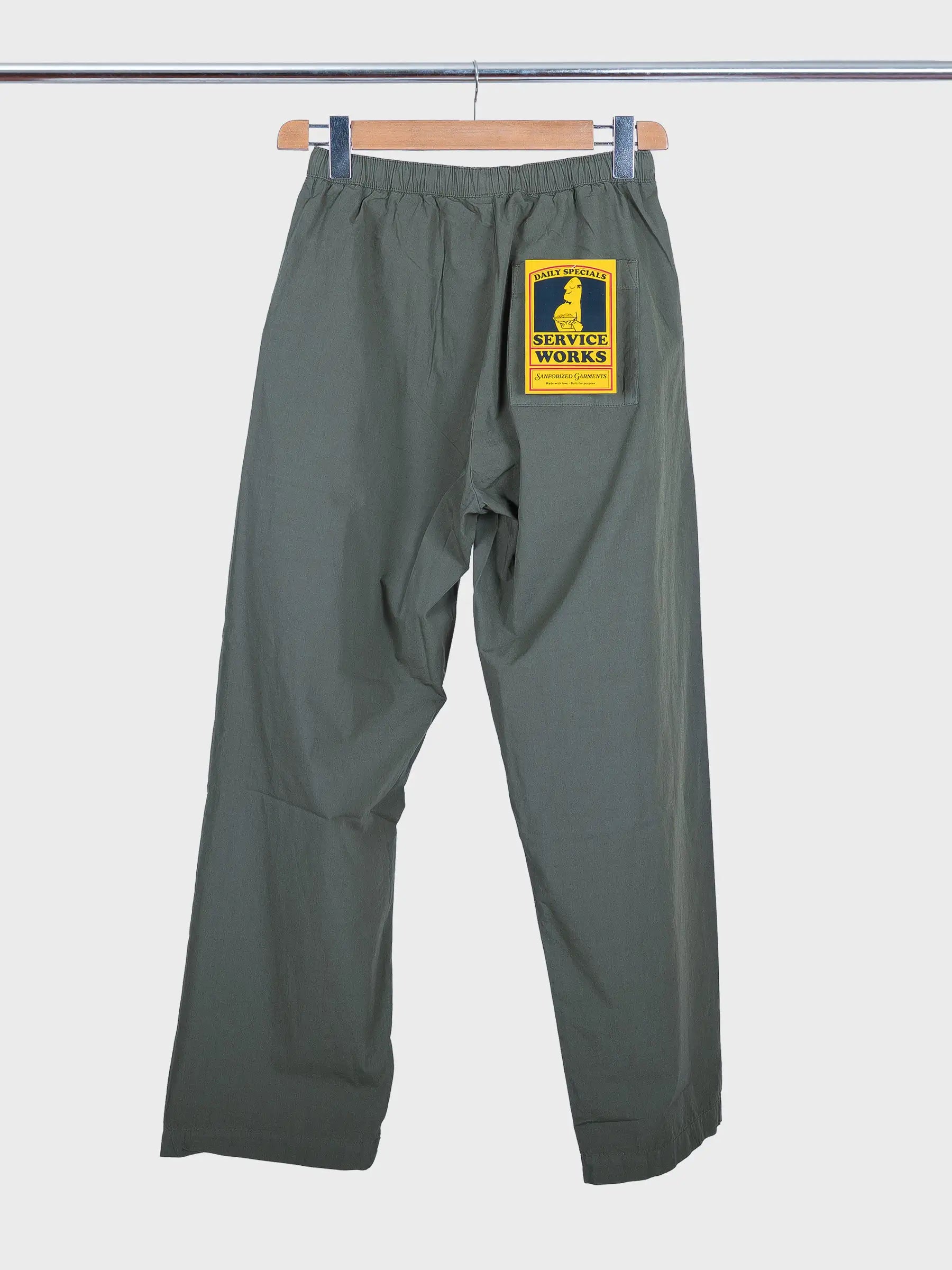 Easy Chef Pants Olive