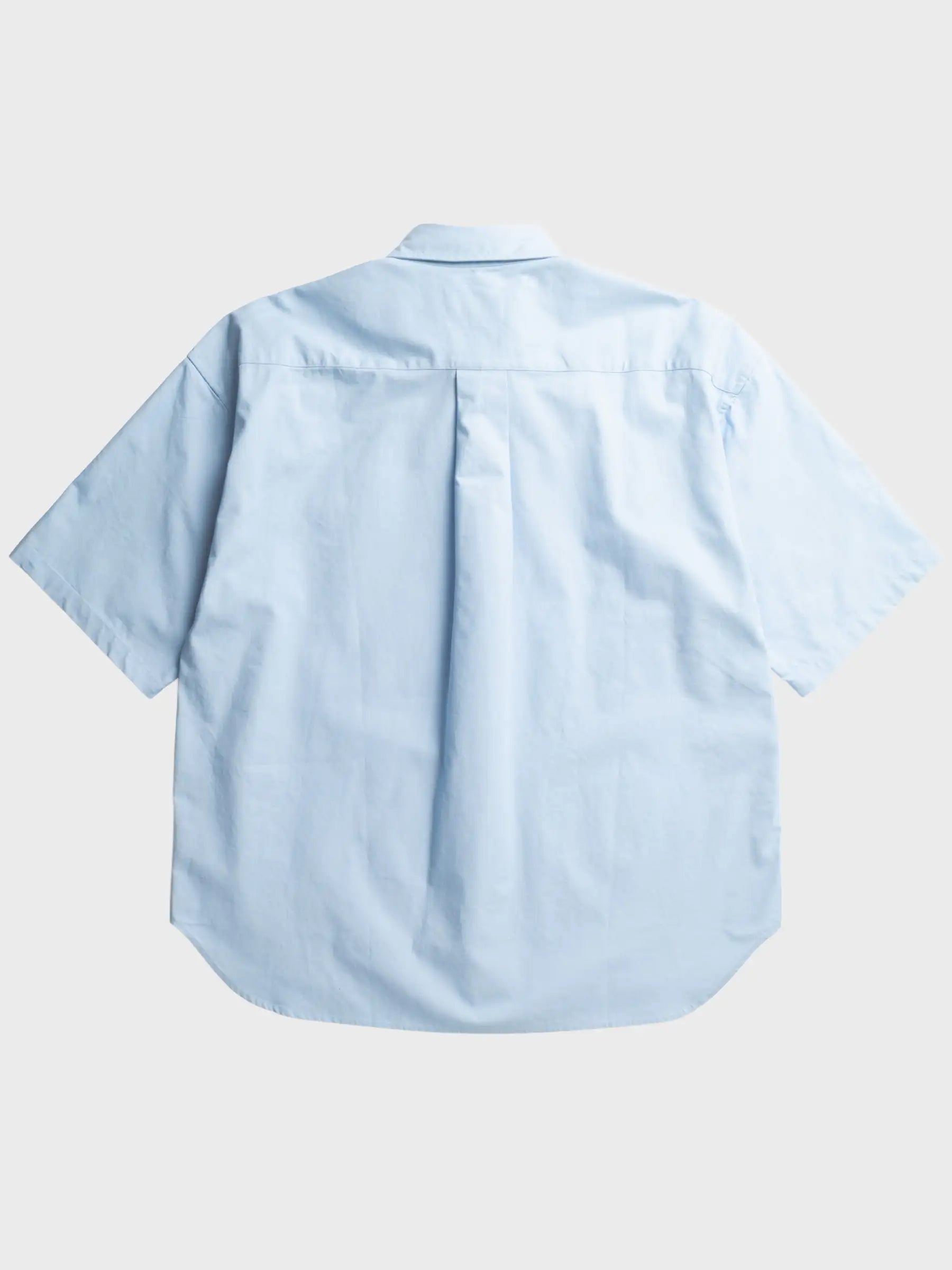 Espevik oversized Faded PIigment Dyed SS Shirt Light Blue