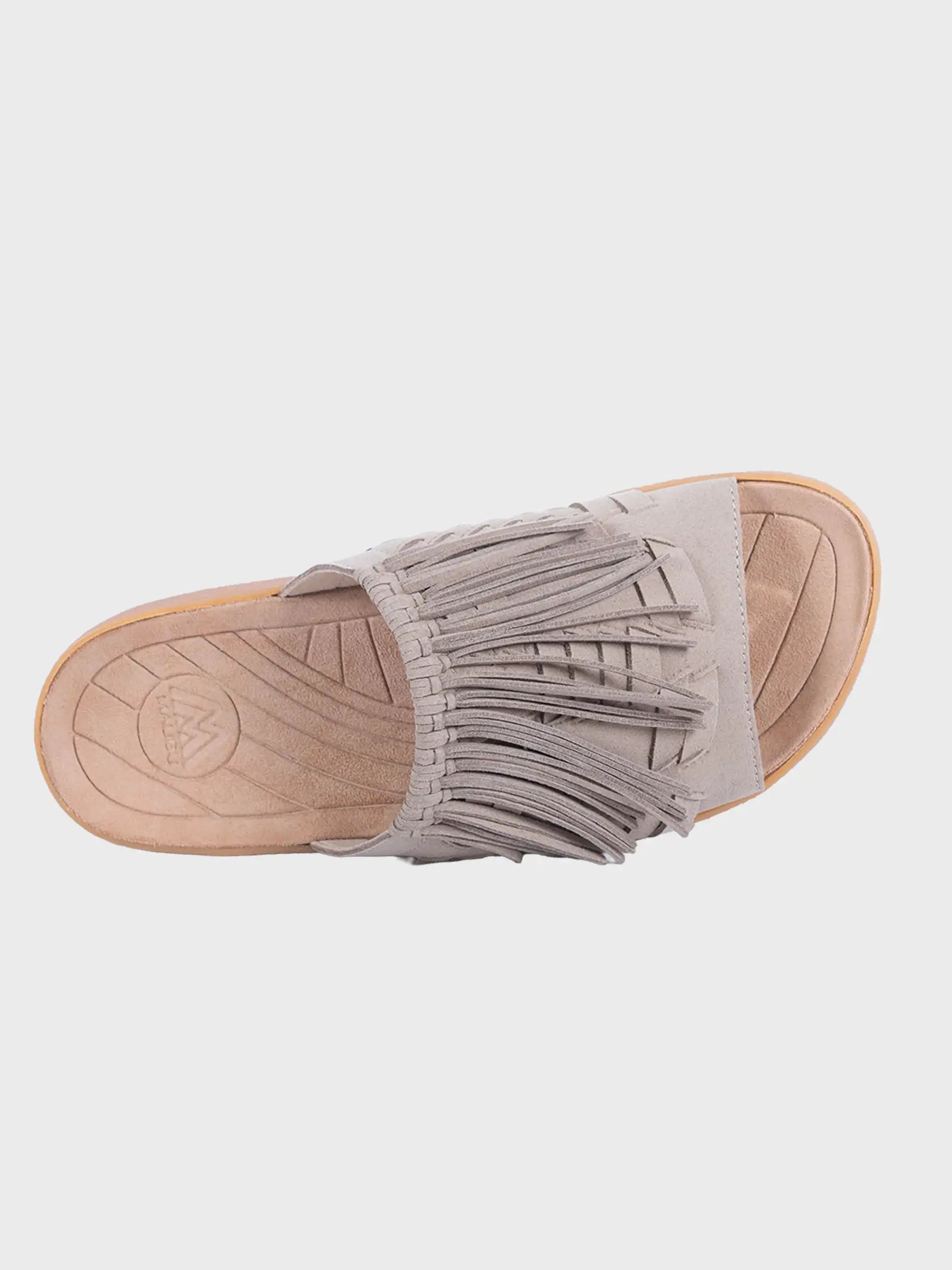 Thunderbird Thatched Slide Taupe Tan