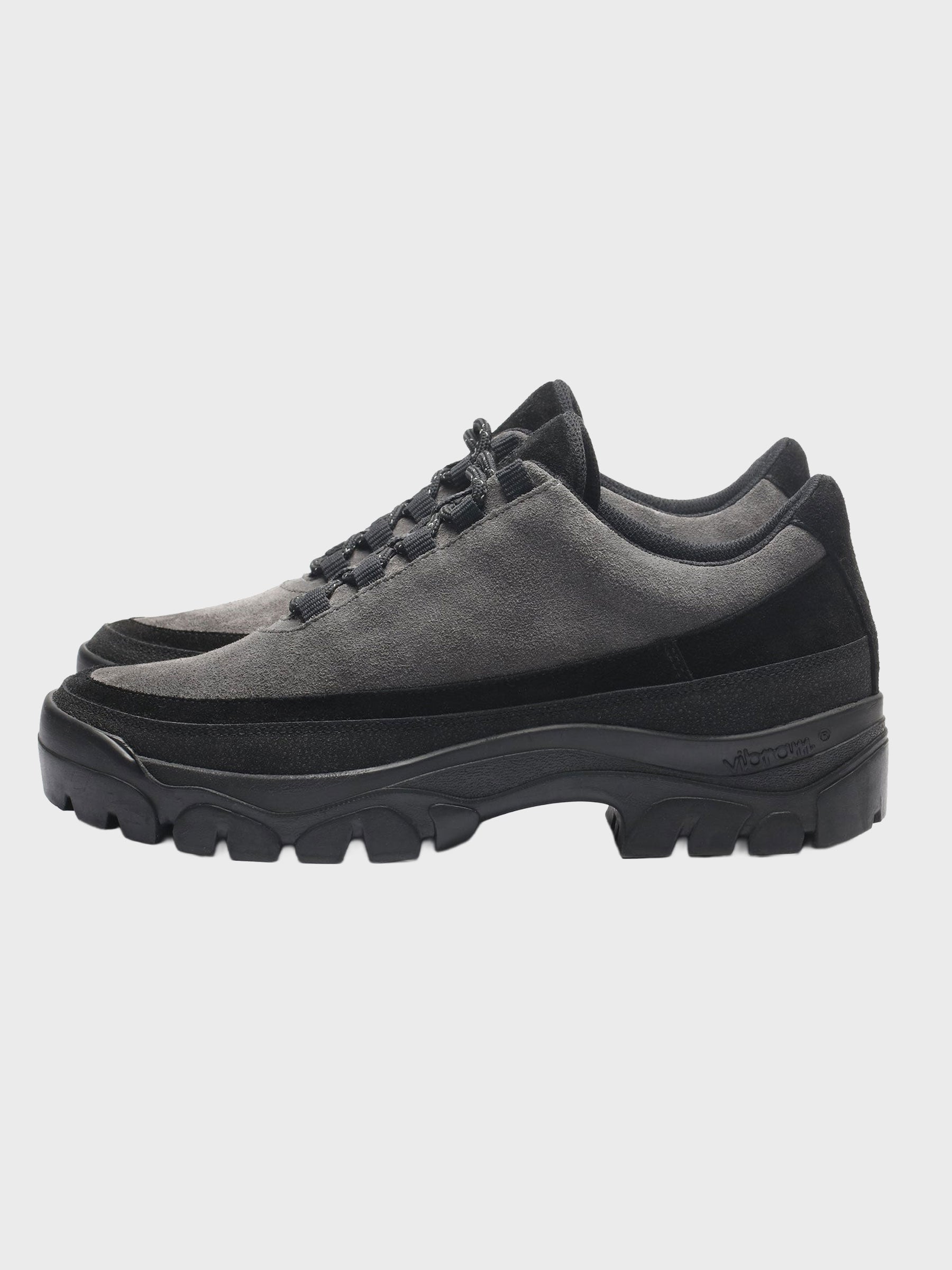 Easy Hiker Dark Grey Suede