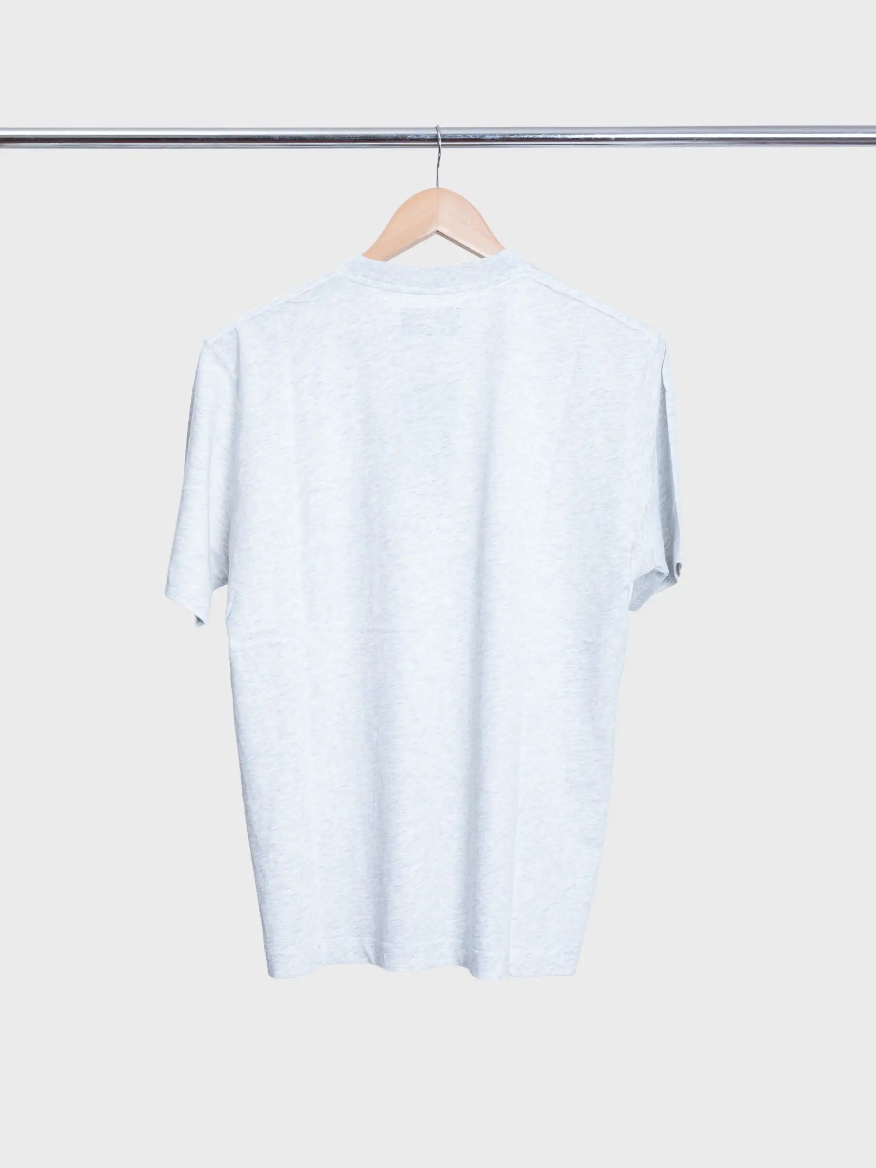 Pocket Tee Solid Ash