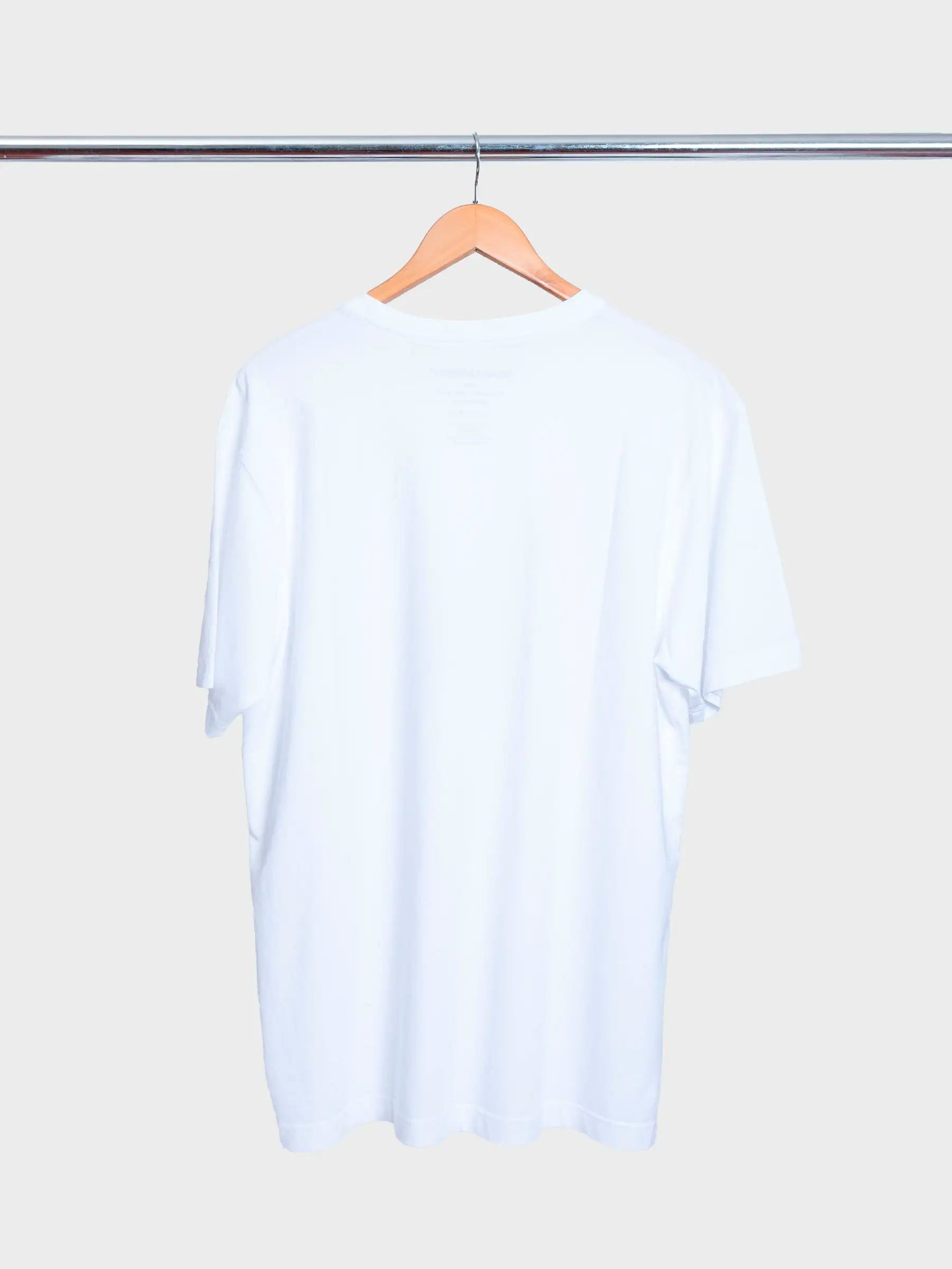 Black Crow White Heron T-Shirt White
