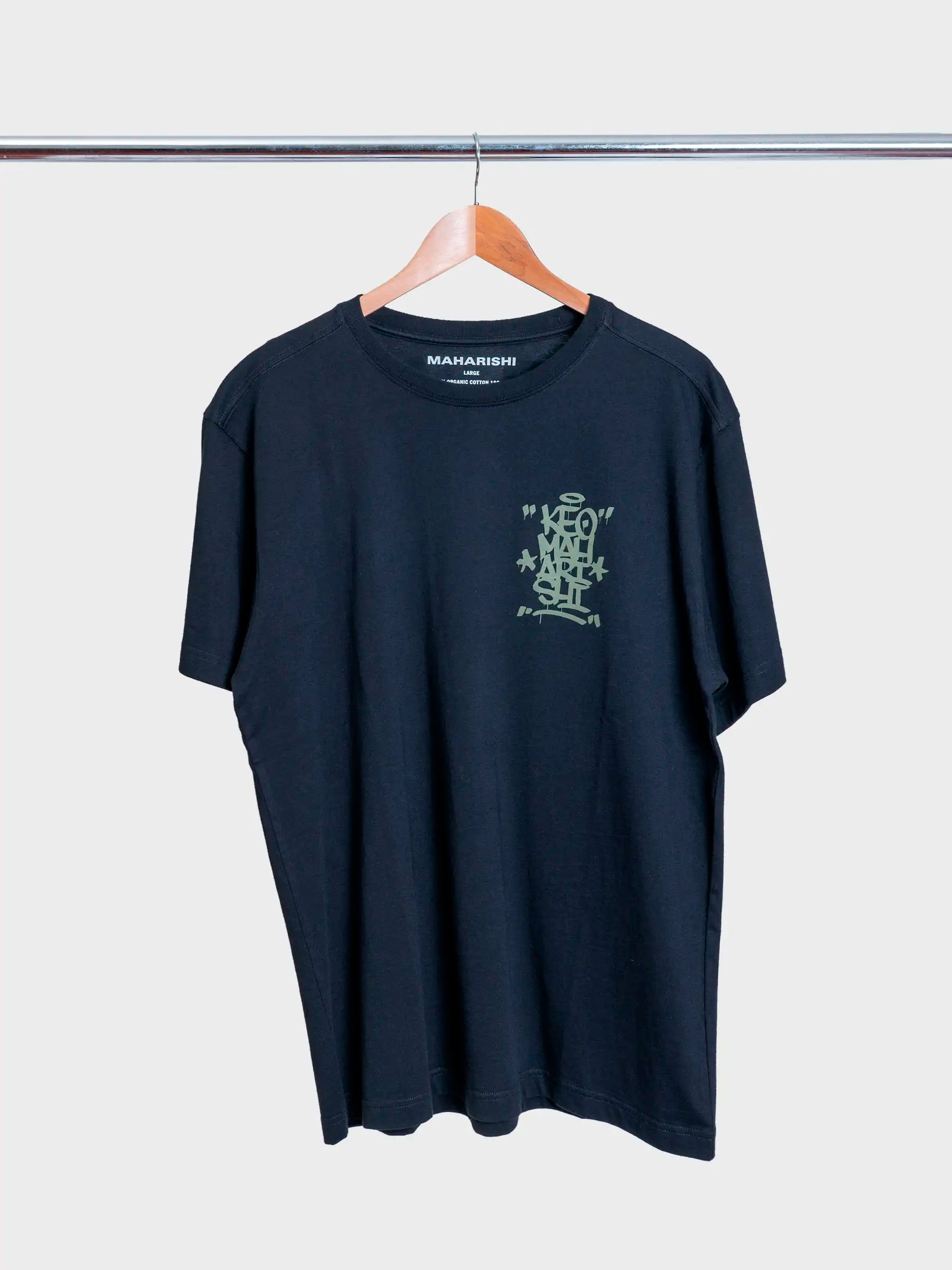 Keo Maharishi Organic T-Shirt Black