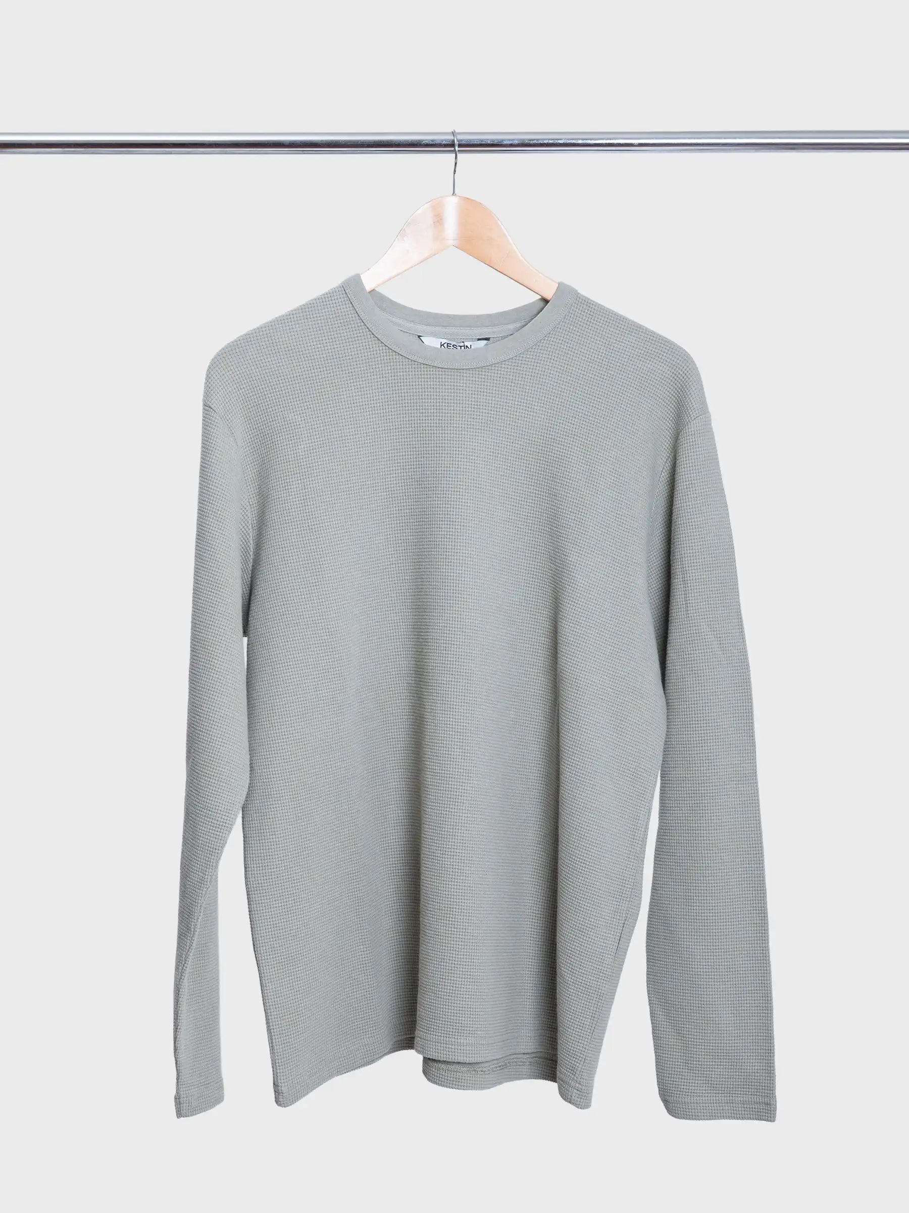 Waternish LS Sage Brushed Waffle