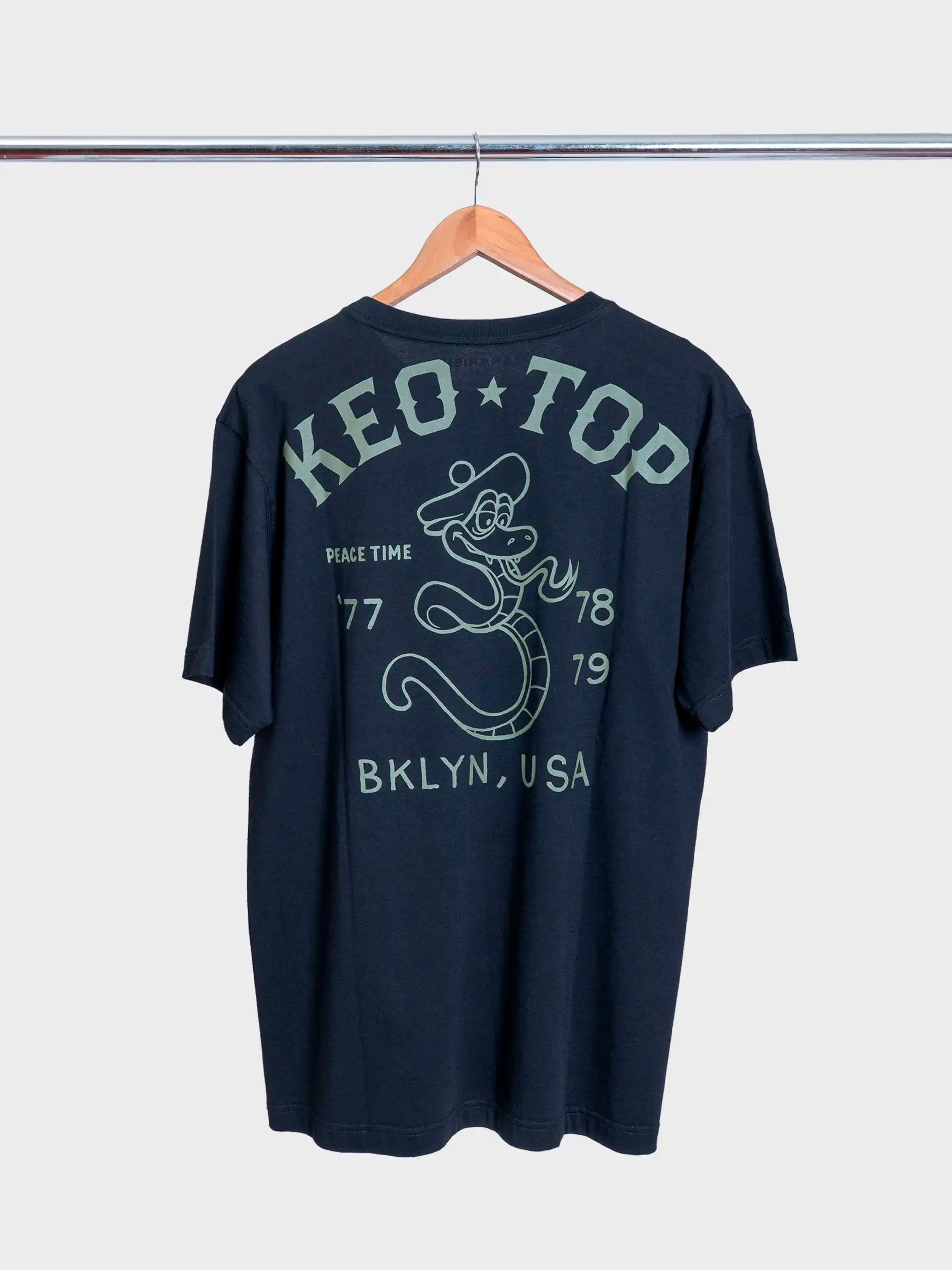 Keo Maharishi Organic T-Shirt Black