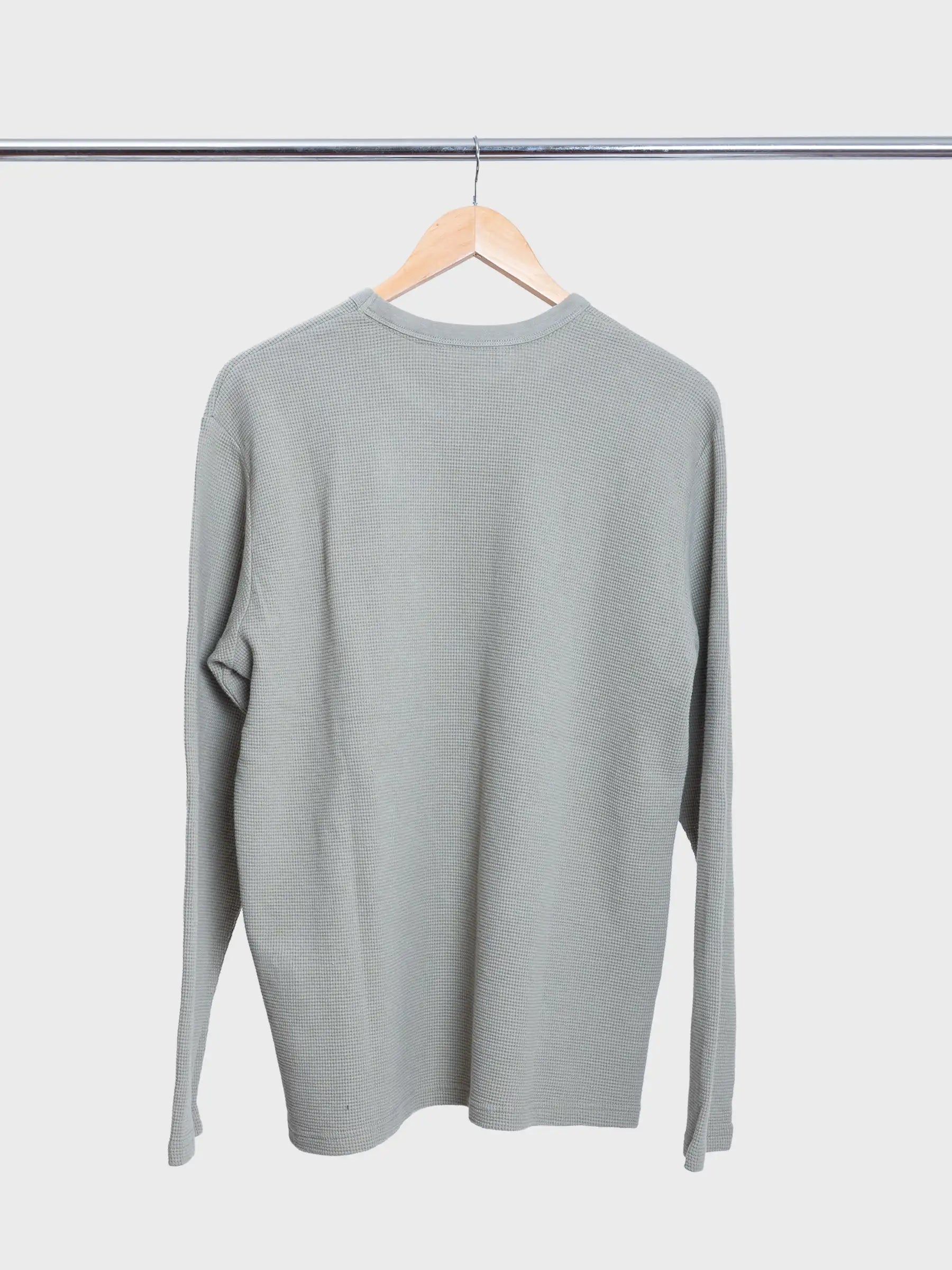 Waternish LS Sage Brushed Waffle