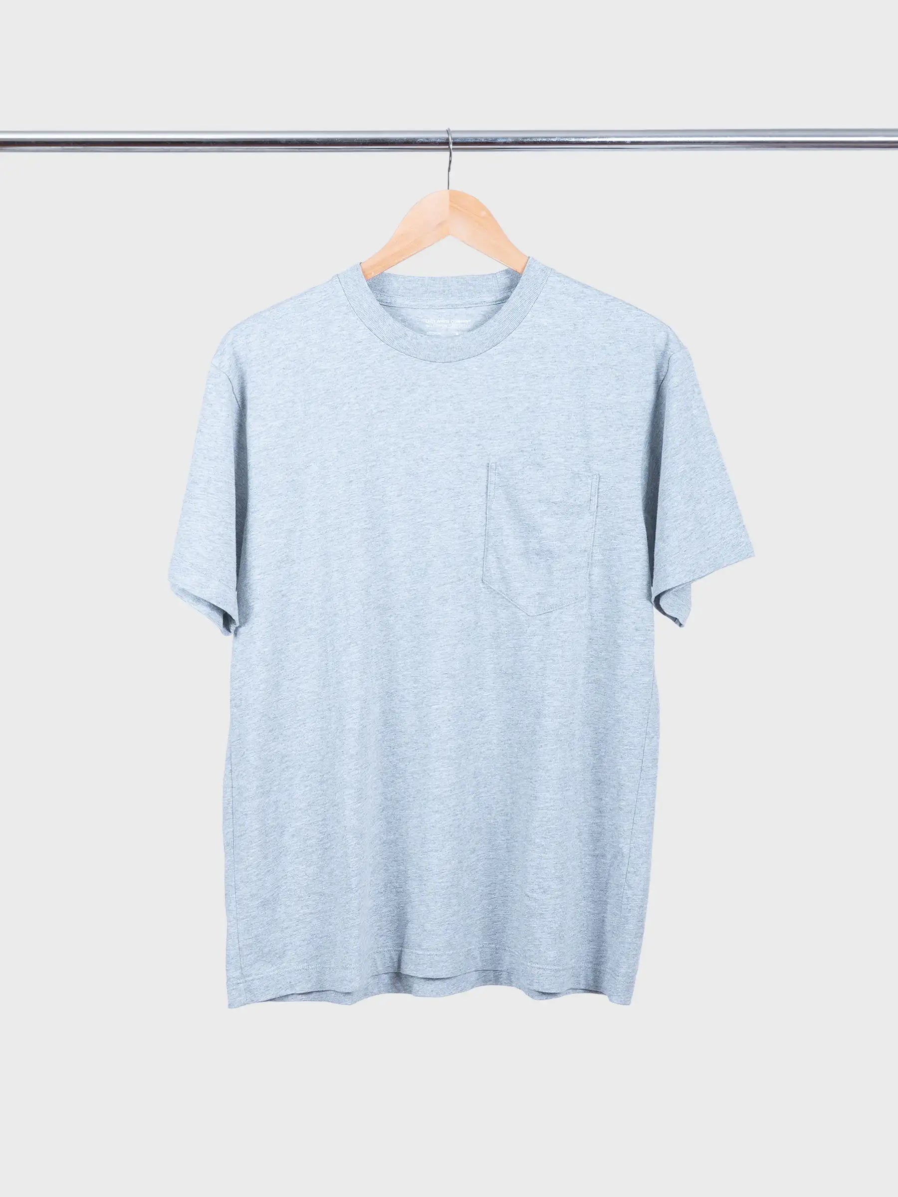 Municipal Pocket T-shirt Heather Grey