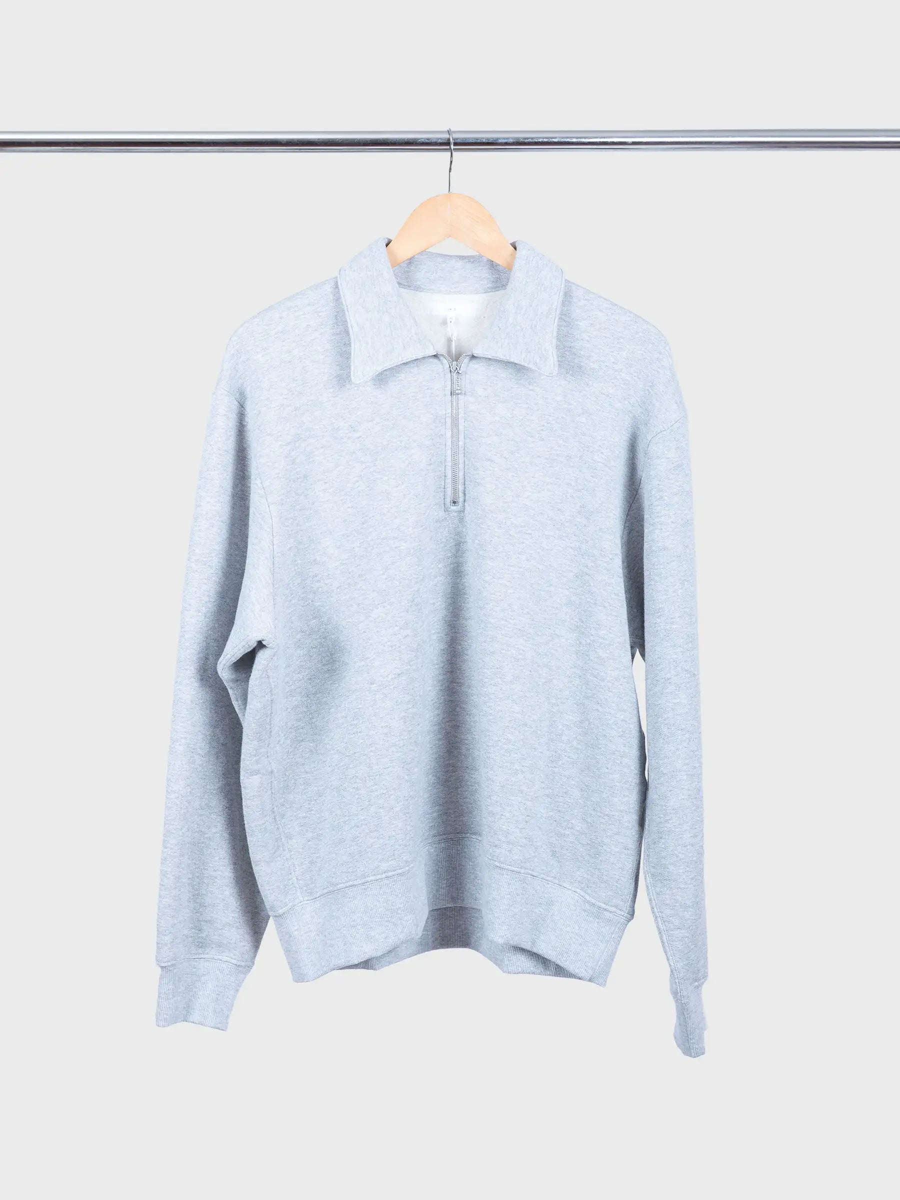 Quarter Zip Sweatshirt Heather grey
