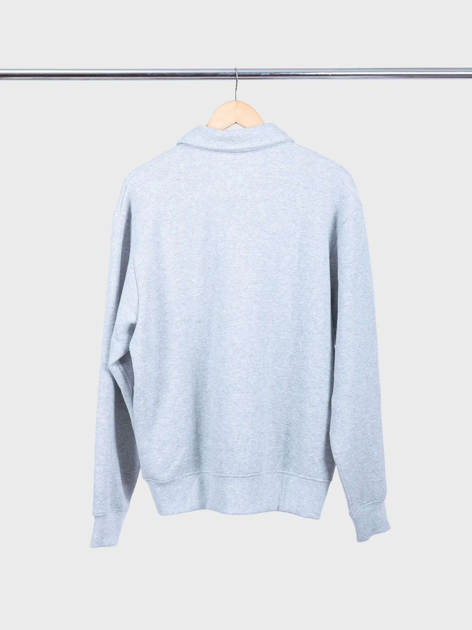 Quarter Zip Sweatshirt Heather grey