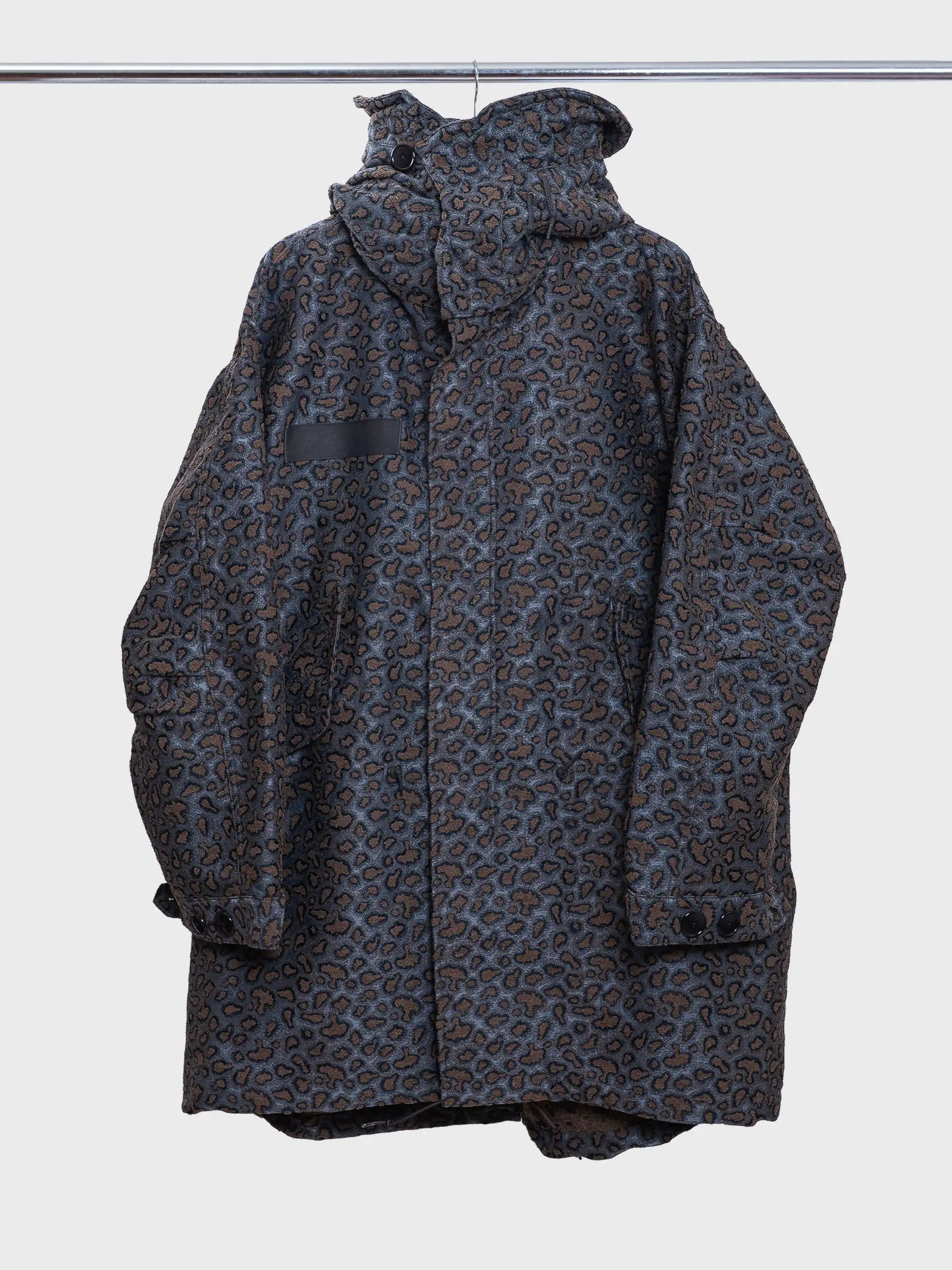 M-6548 Coat Camo Jacquard Brown